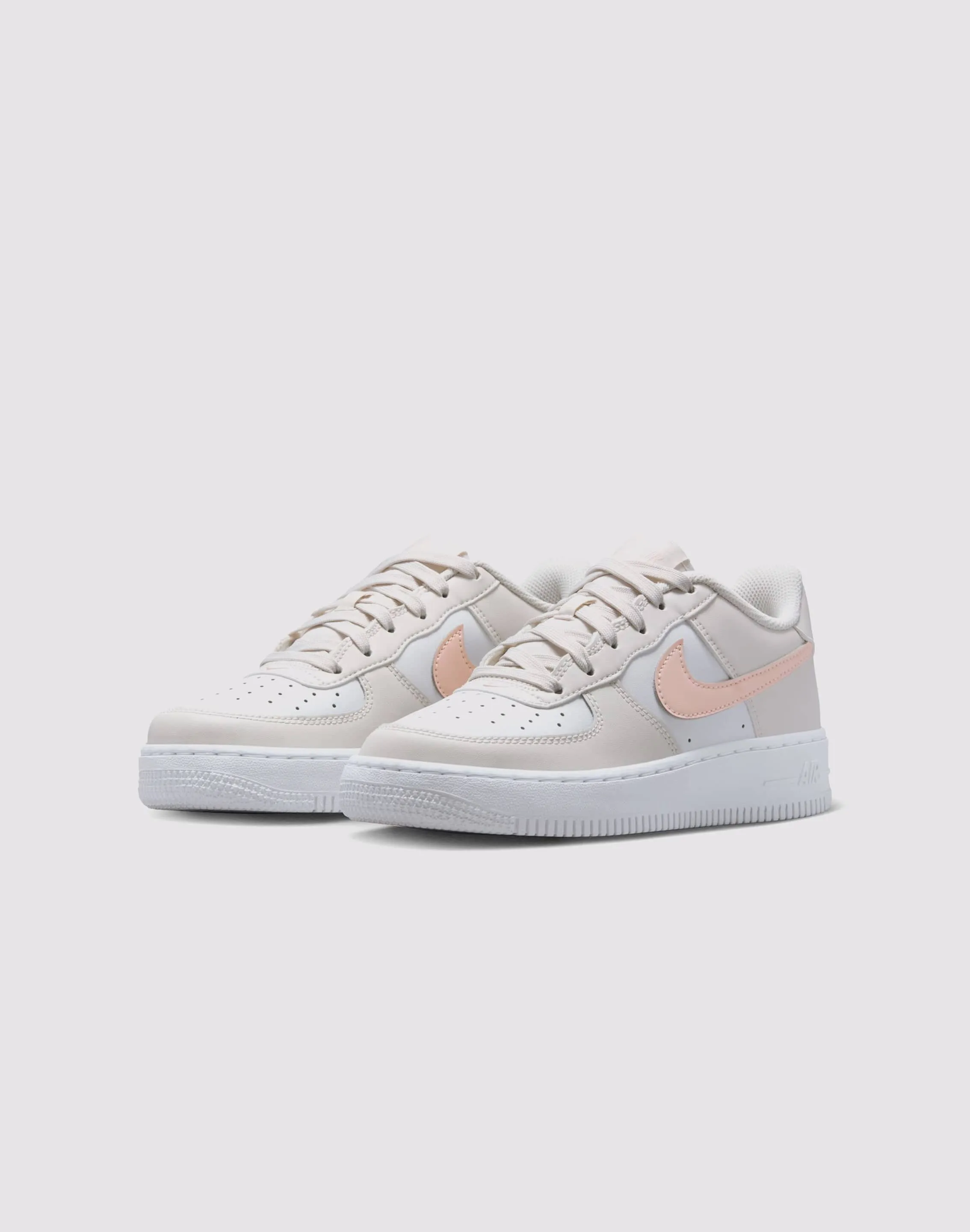 Nike Air Force 1 Grade School Girls'&nbsp;"Phantom/Echo Pink/Summit White" Air Max Comfort