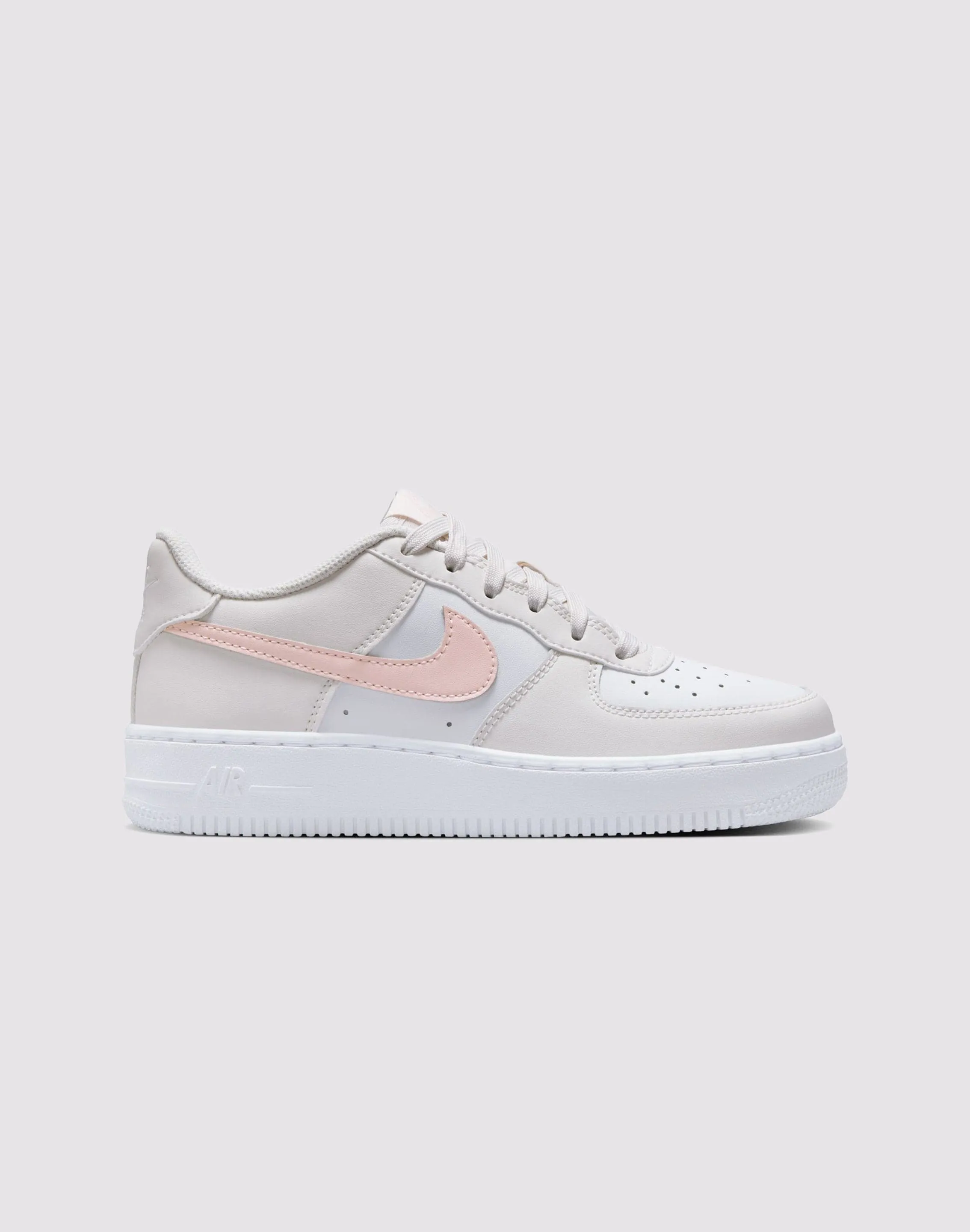 Nike Air Force 1 Grade School Girls'&nbsp;"Phantom/Echo Pink/Summit White" Nike Air Force 1 design