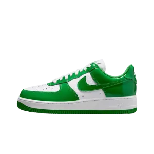 Nike Air Force 1 Low '07 Kelly Green Patent (Women's) Nike cushioned shoes for casual wear