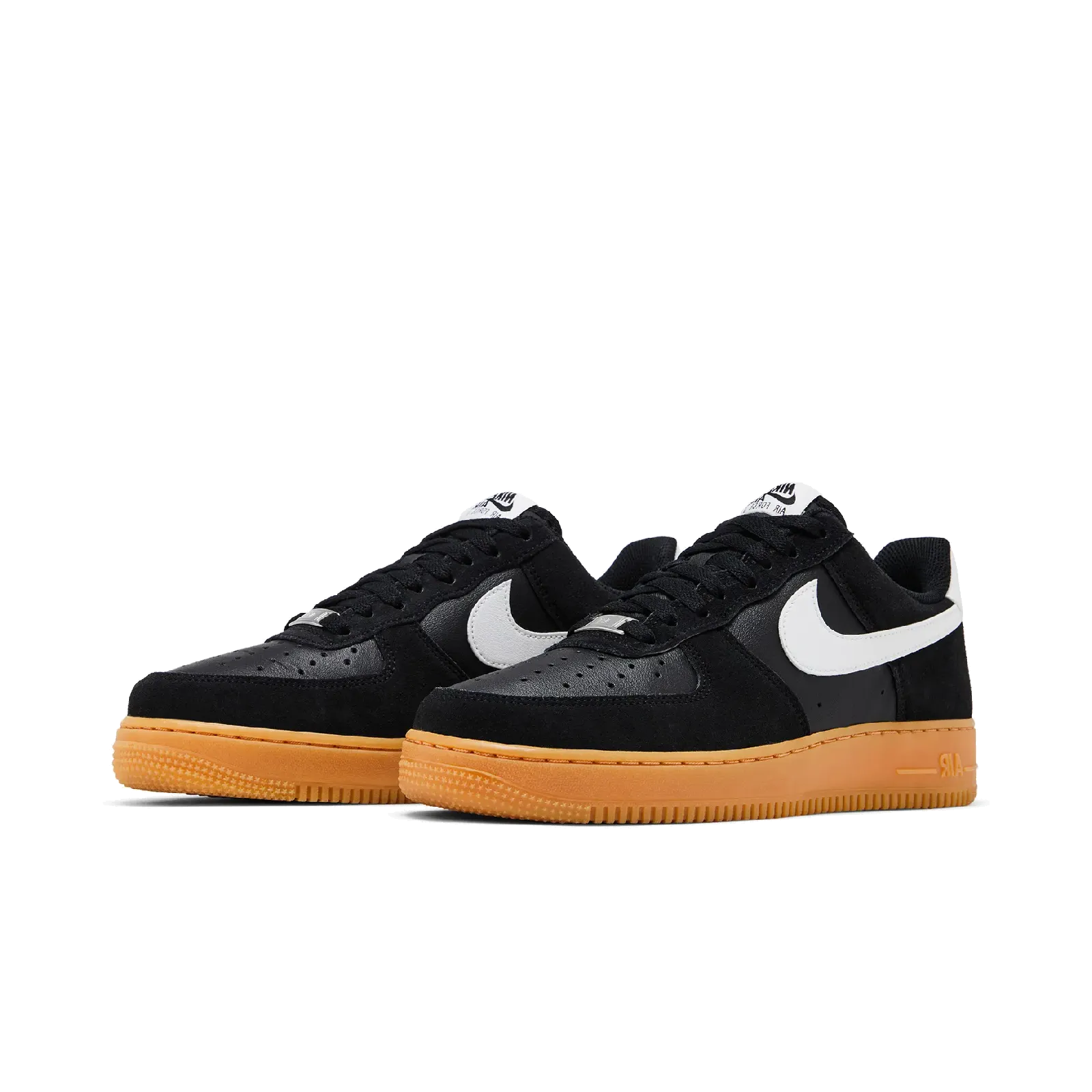 Nike Air Force 1 Low '07 LV8 Black Summit White Gum Nike Timeless Athletic Sneakers