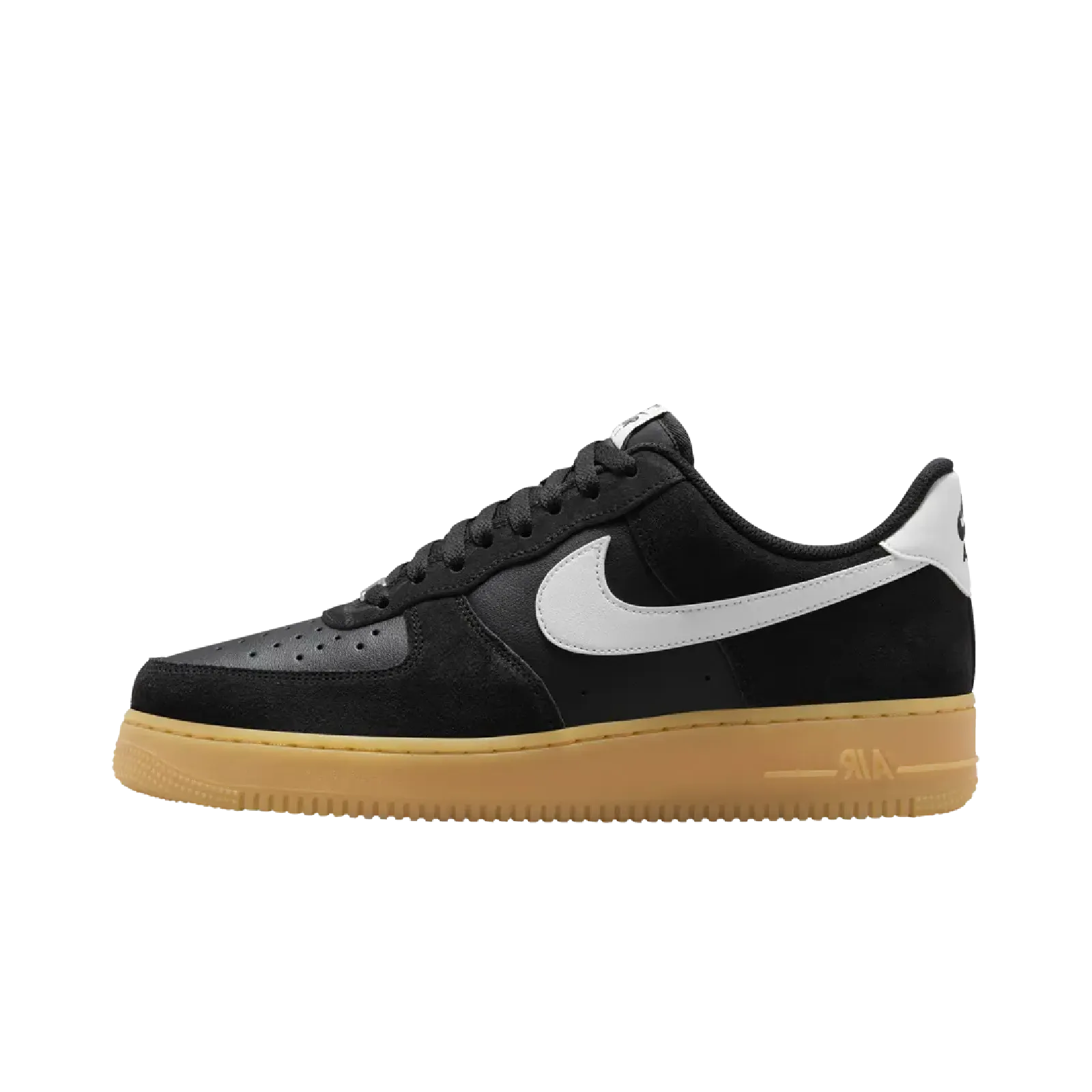 Nike Air Force 1 Low '07 LV8 Black Summit White Gum Nike sporty look with timeless feel