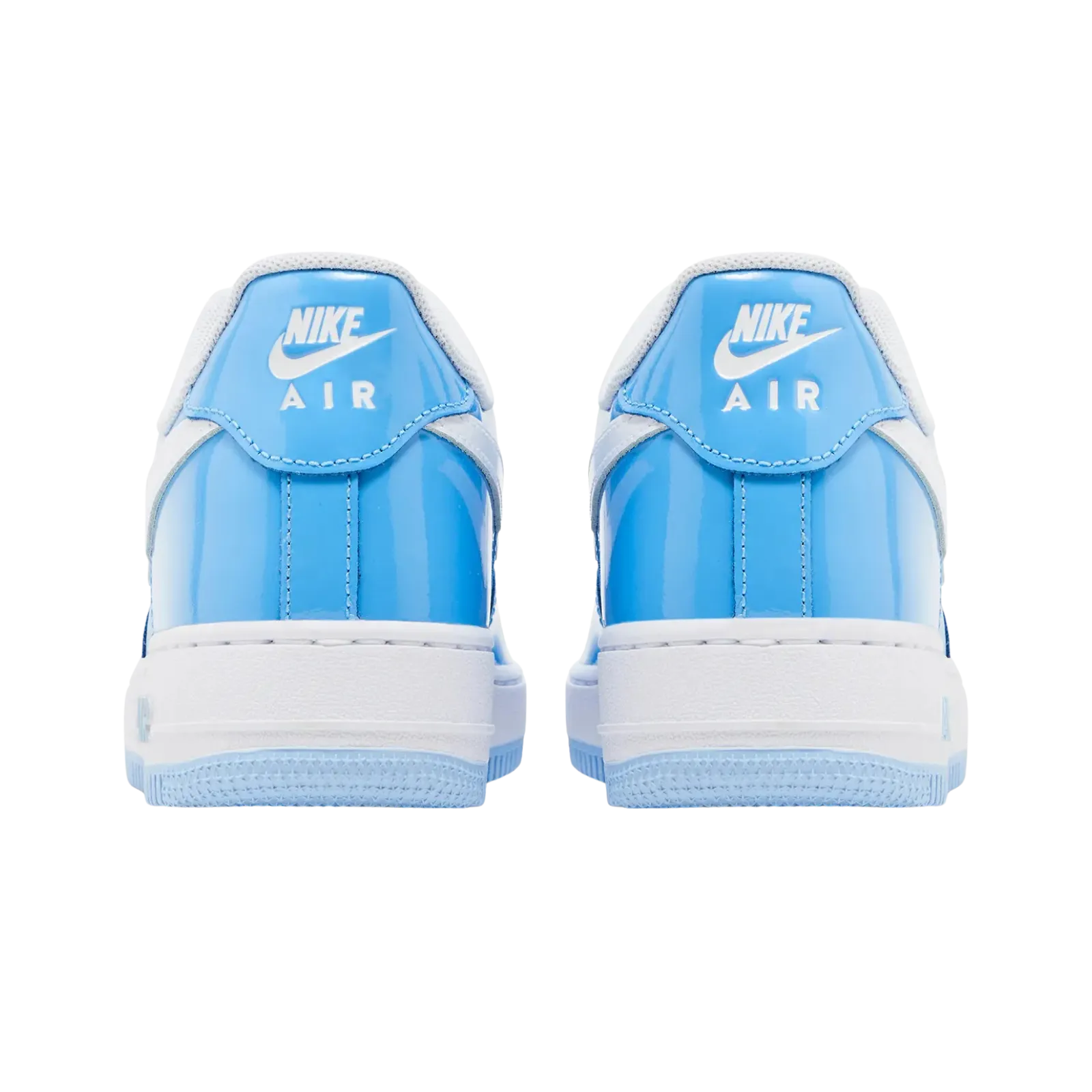 Nike Air Force 1 Low '07 LV8 Phychic Blue White Patent Nike Everyday Cushioned Shoes