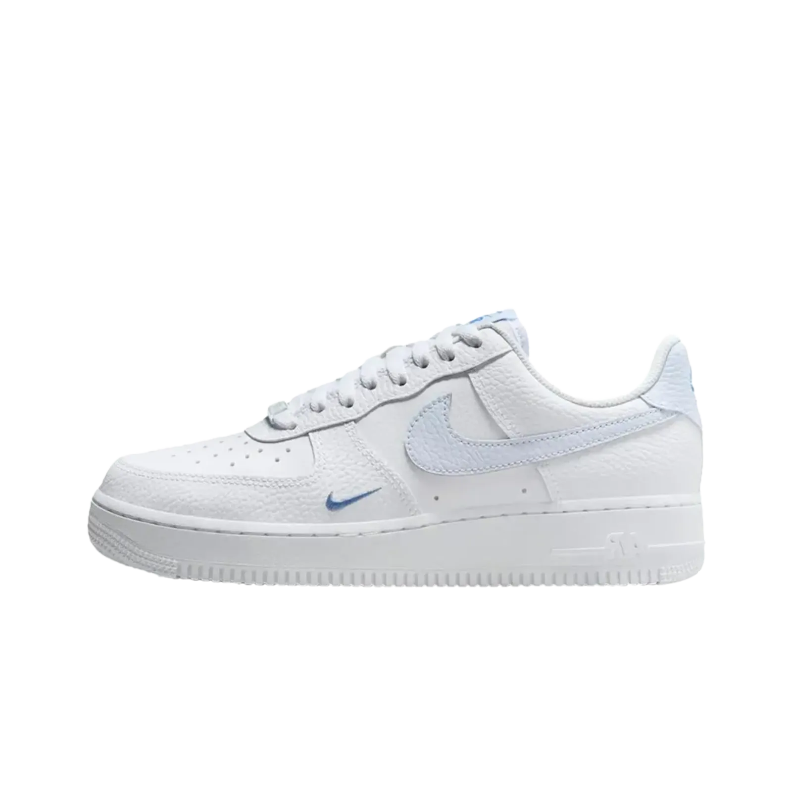 Nike Air Force 1 Low '07 White Aegean Storm (Women's) Nike cushioned shoes for casual wear