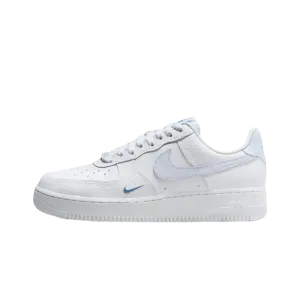 Nike Air Force 1 Low '07 White Aegean Storm (Women's) Nike cushioned shoes for casual wear