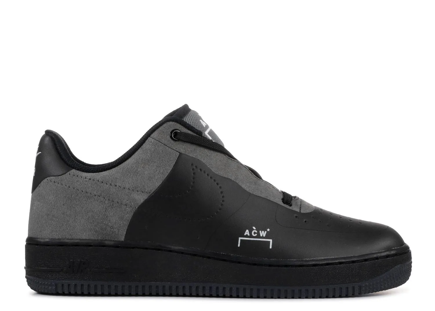 Nike Air Force 1 Low A Cold Wall Black (WORN) Nike shoes with all-day comfort support