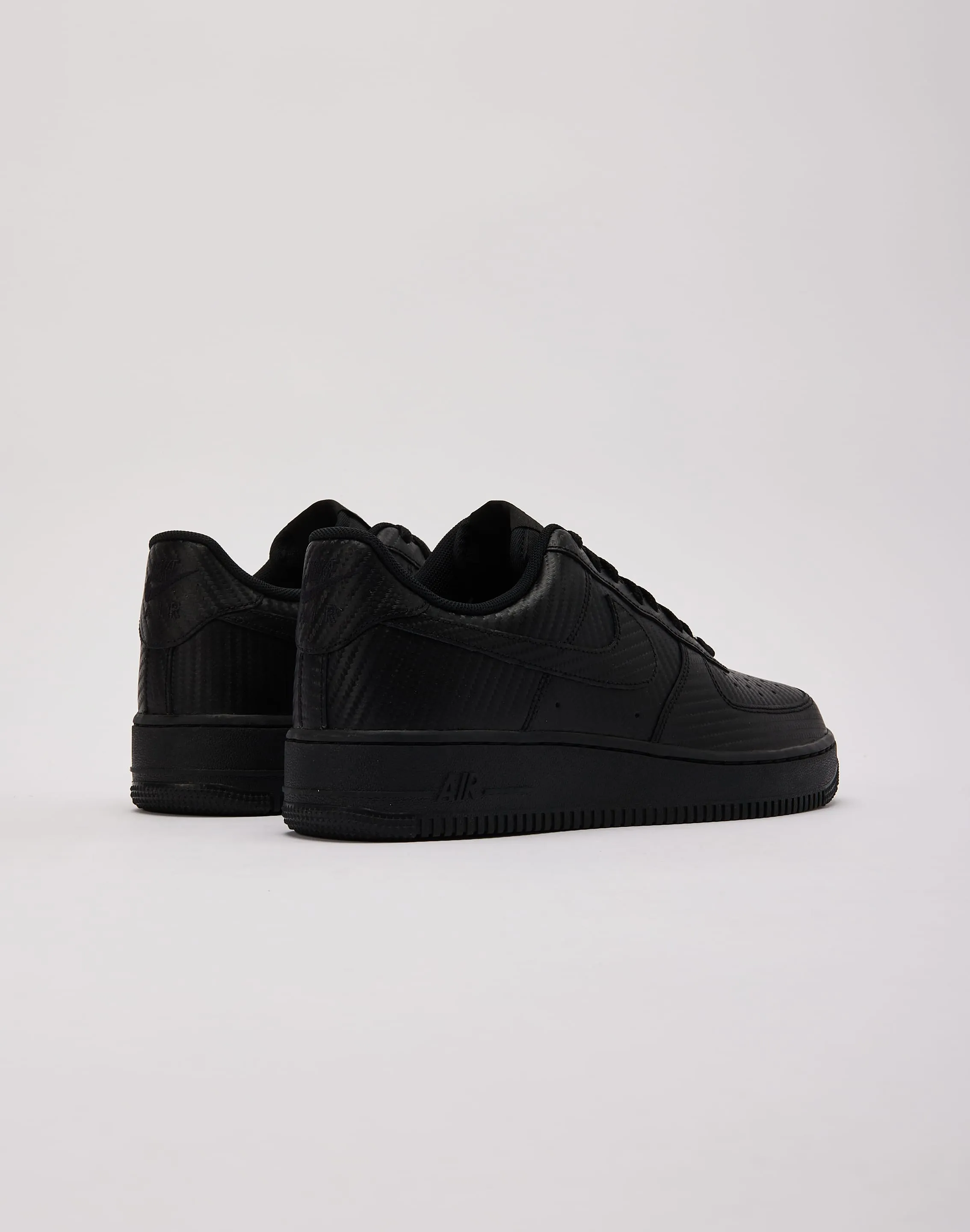 Nike Air Force 1 Low 'Black Carbon Fiber' Air Max Comfort
