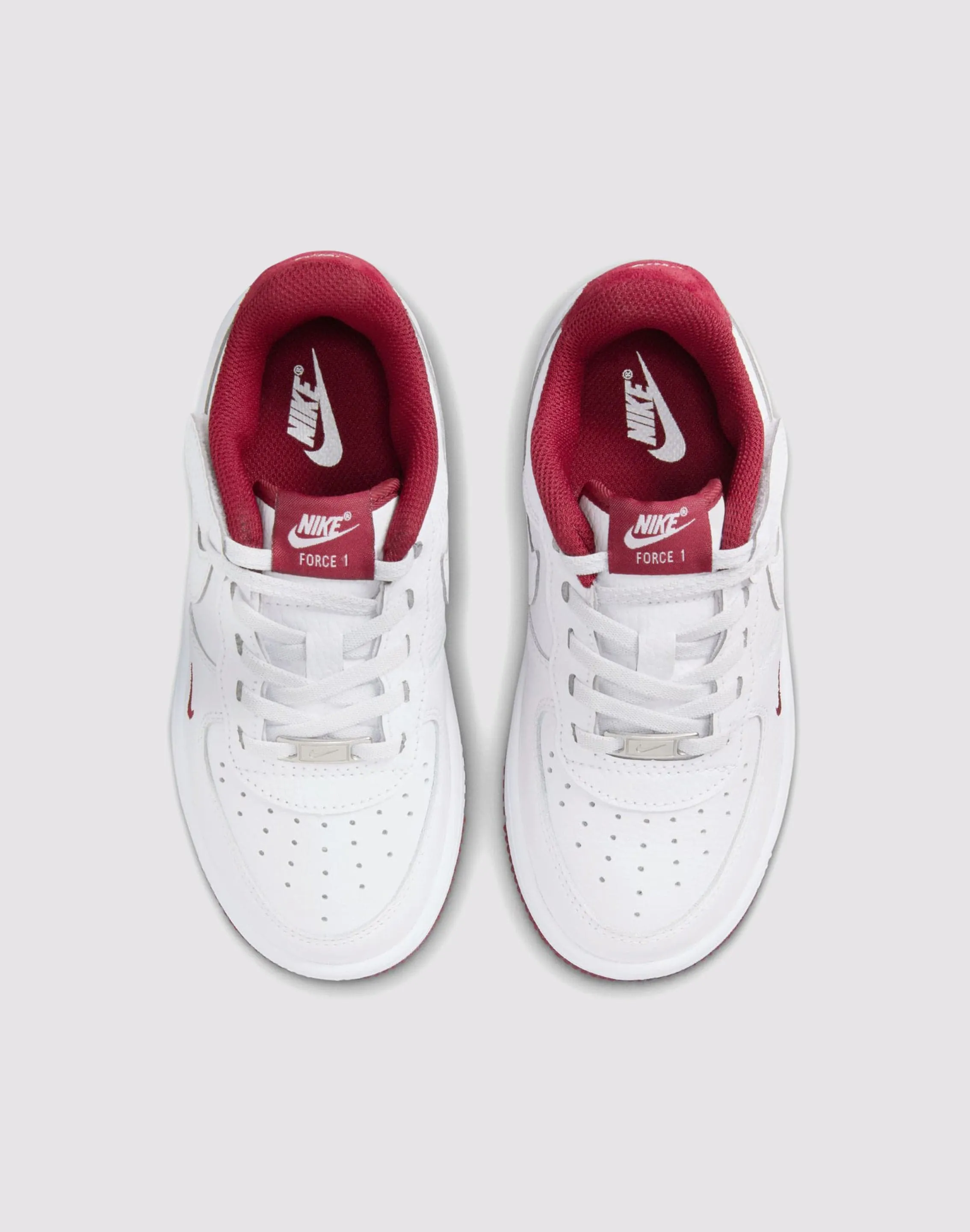 Nike Air Force 1 Low EasyOn LV8 3 Preschool Boys' "White/Team Red" Air Max Comfort