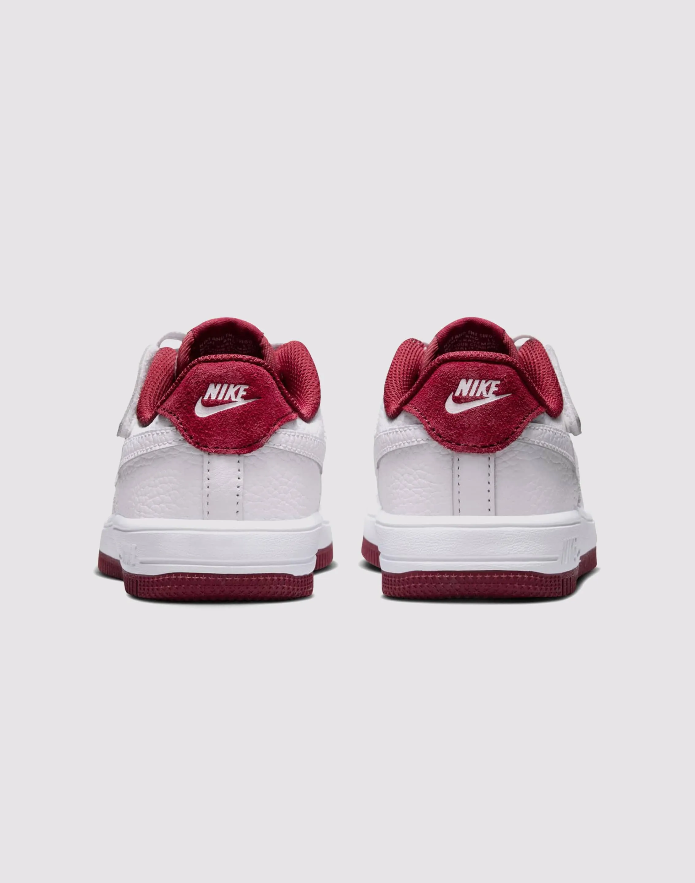 Nike Air Force 1 Low EasyOn LV8 3 Preschool Boys' "White/Team Red" Air Max Comfort