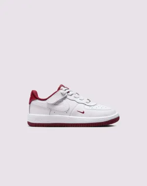 Nike Air Force 1 Low EasyOn LV8 3 Preschool Boys' "White/Team Red" Nike Air Force 1 design