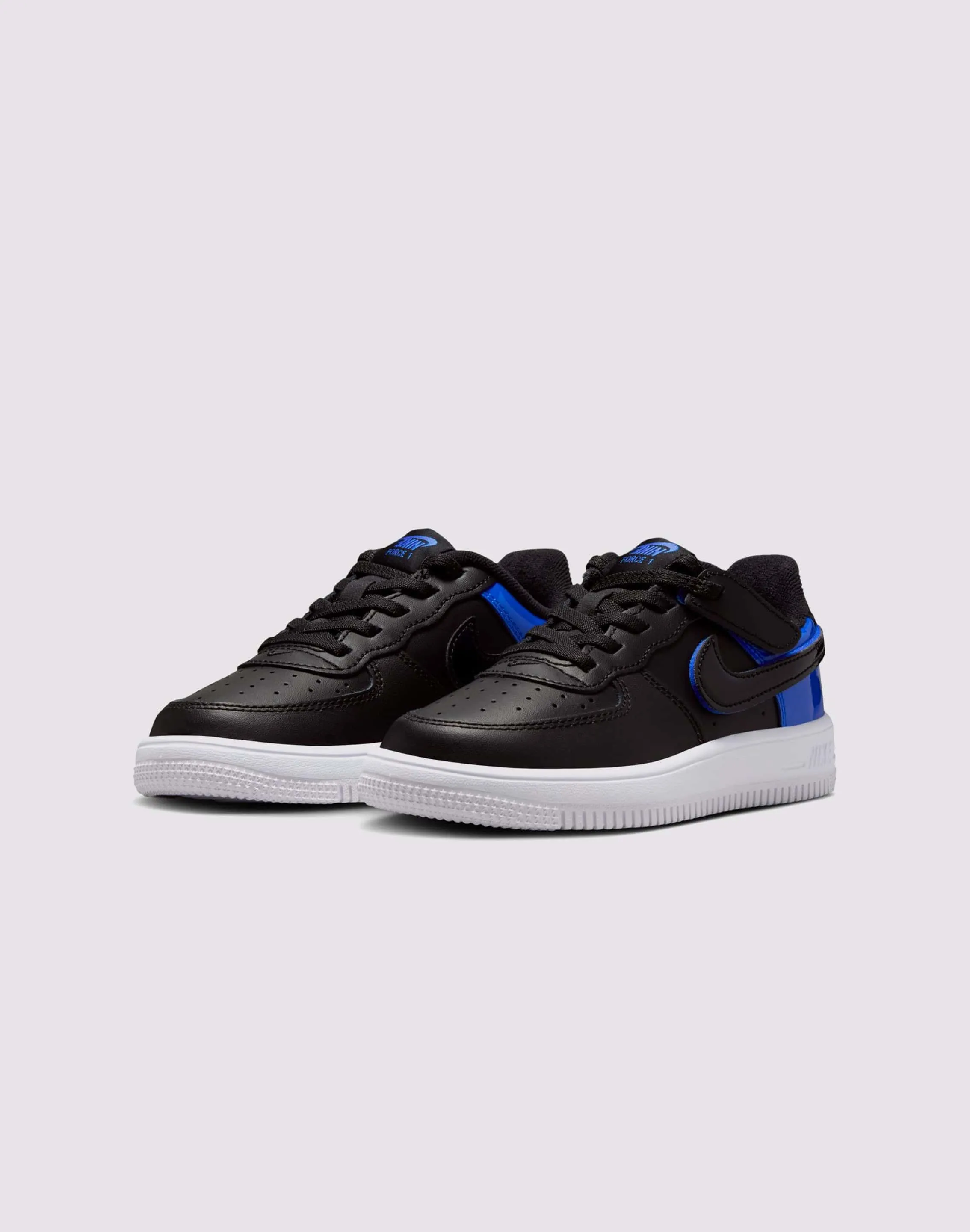 Nike Air Force 1 Low EasyOn Todddler Boys' "Black/Racer Blue/White" Nike Air Force 1 design