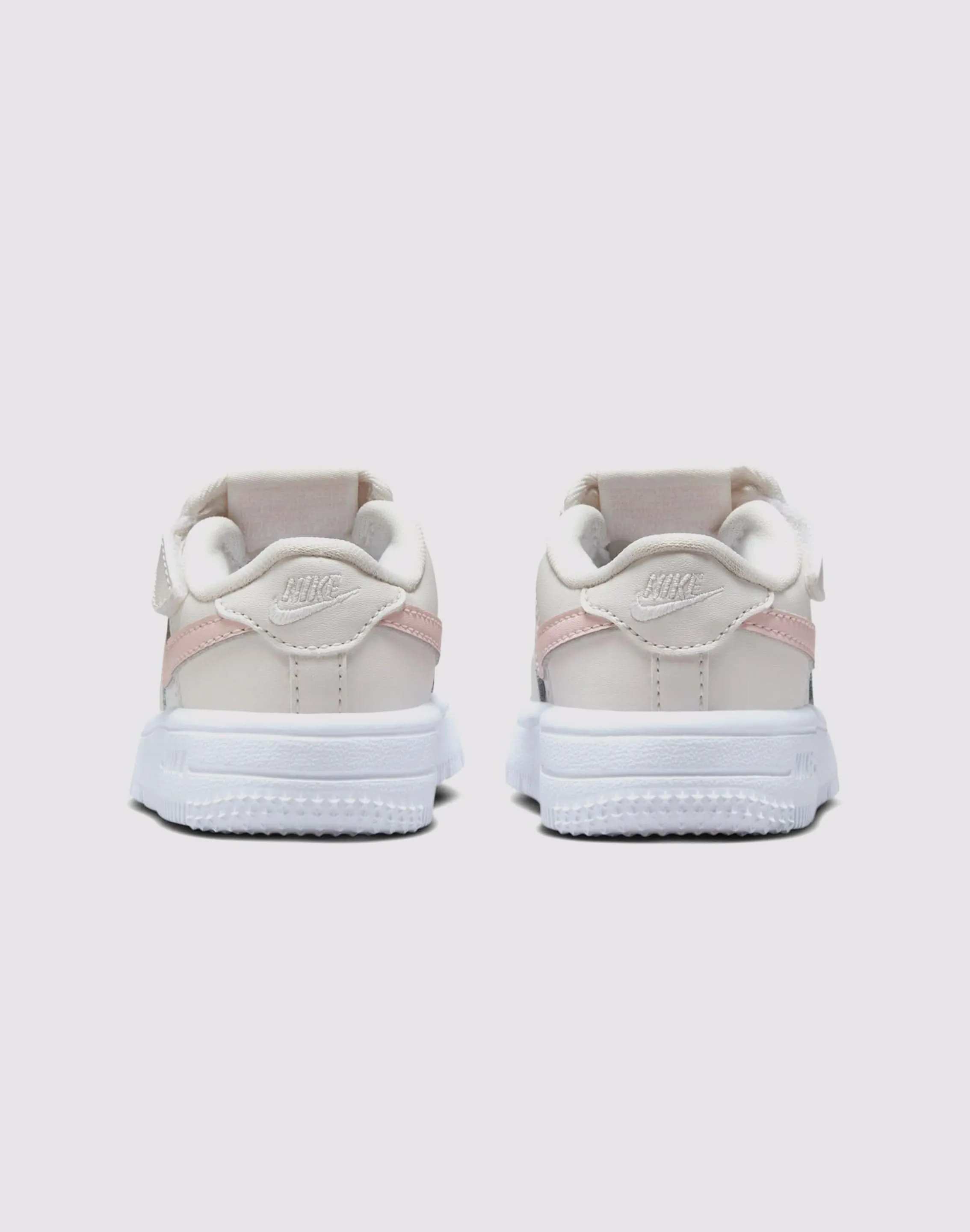Nike Air Force 1 Low EasyOn Toddler Girls' "Phantom/Echo Pink/Summit White" Air Max Comfort