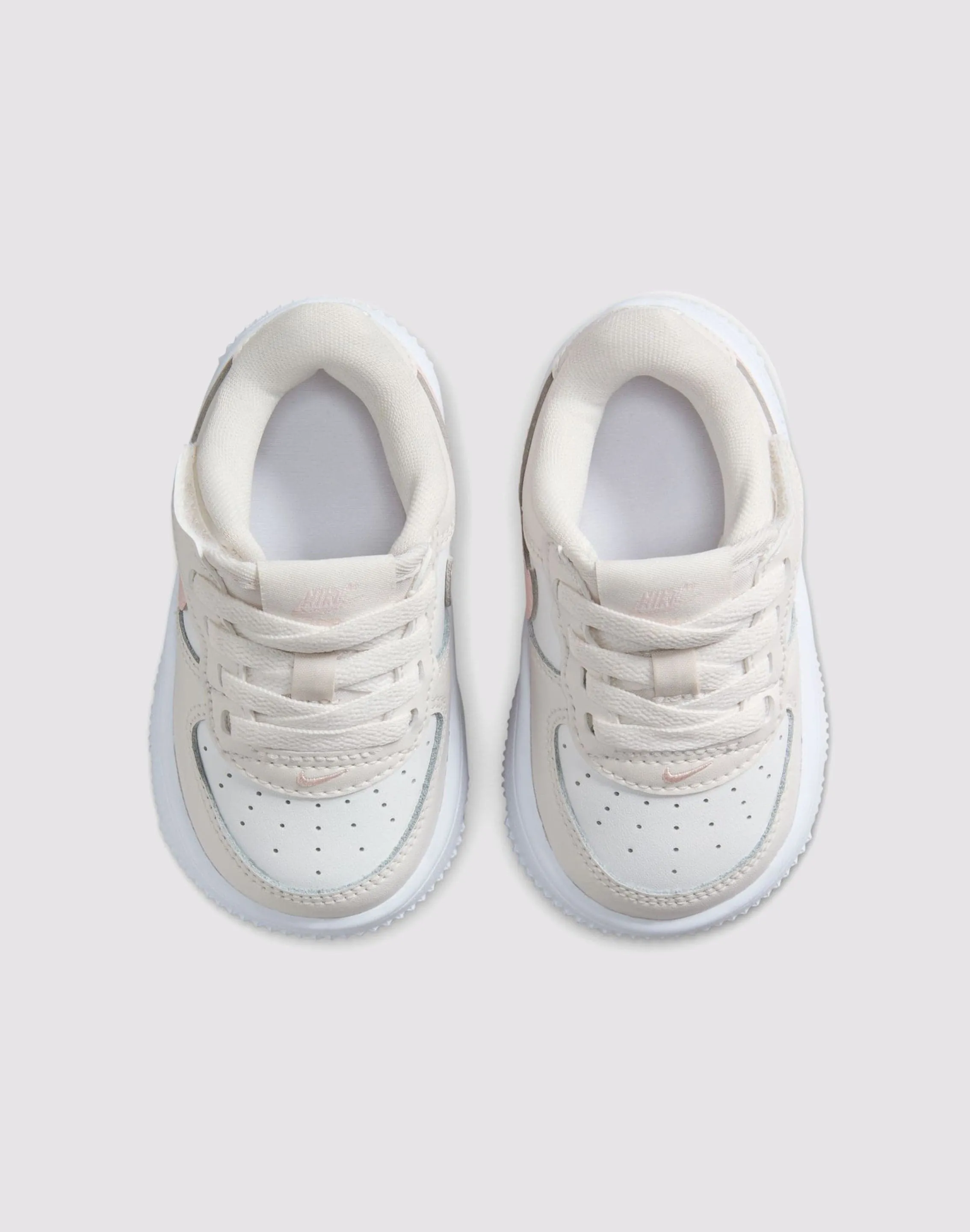 Nike Air Force 1 Low EasyOn Toddler Girls' "Phantom/Echo Pink/Summit White" Air Max Comfort