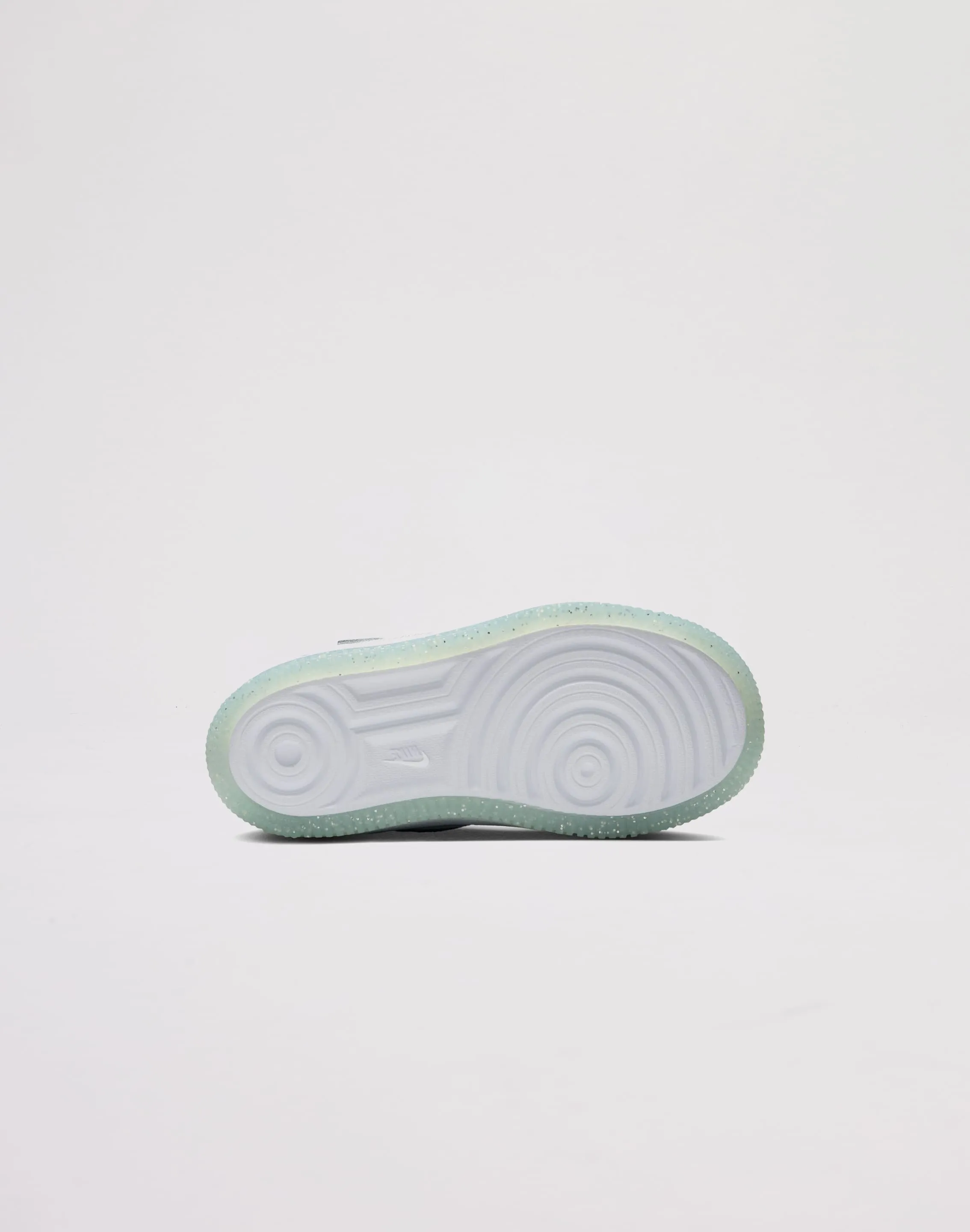 Nike Air Force 1 Low EasyOn Toddler Girls' "Pure Platinum/Metallic Silver" Air Max Comfort