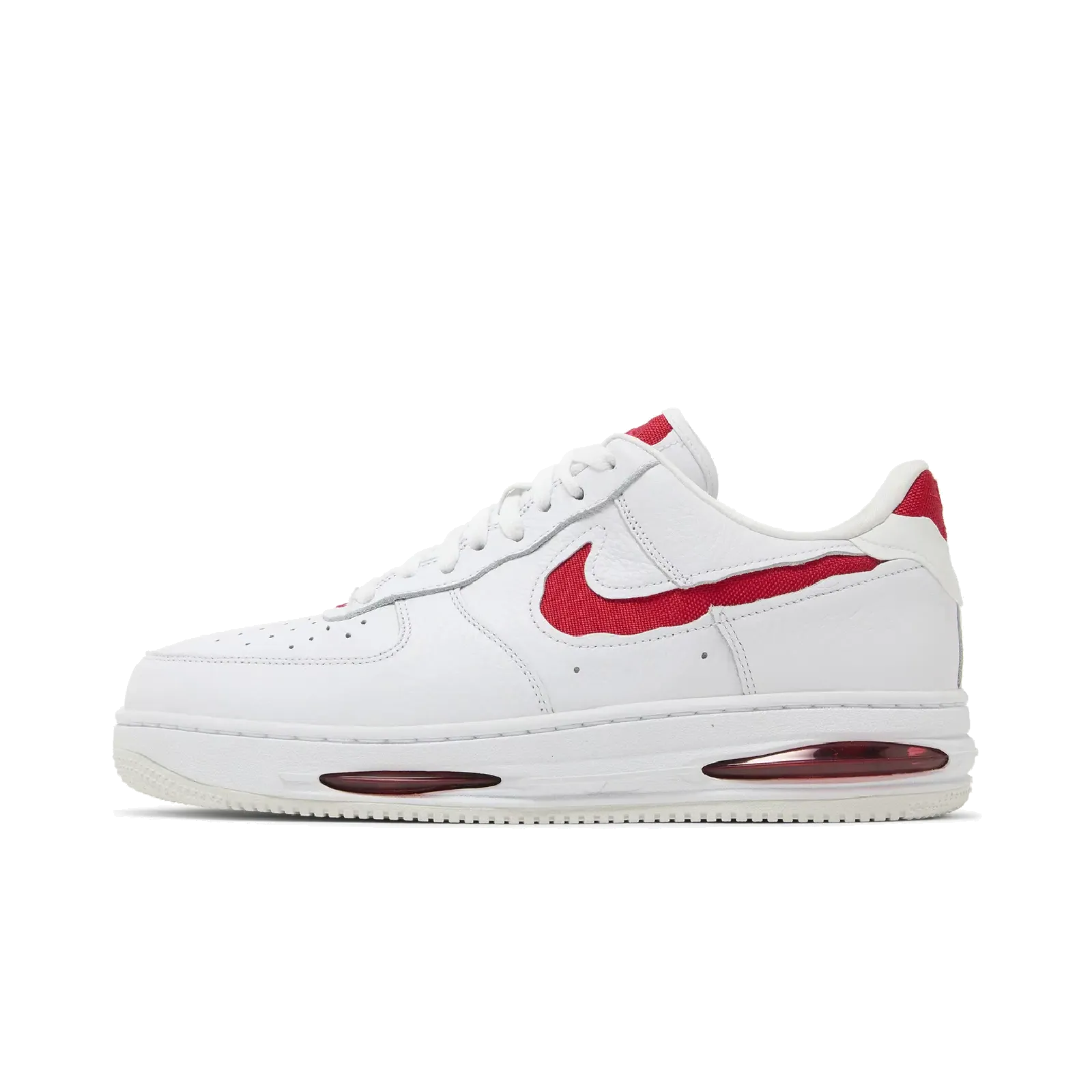 Nike Air Force 1 Low Evo University Red Nike cushioned shoes for casual wear