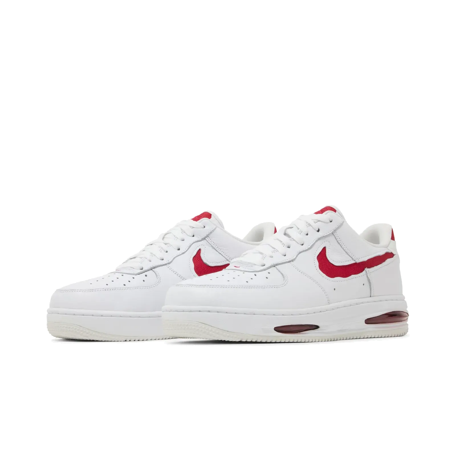 Nike Air Force 1 Low Evo University Red Nike Everyday Cushioned Shoes