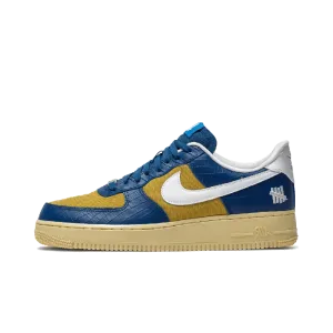 Nike Air Force 1 Low SP Undefeated 5 On It Blue Yellow Croc Nike sneakers in limited color packs