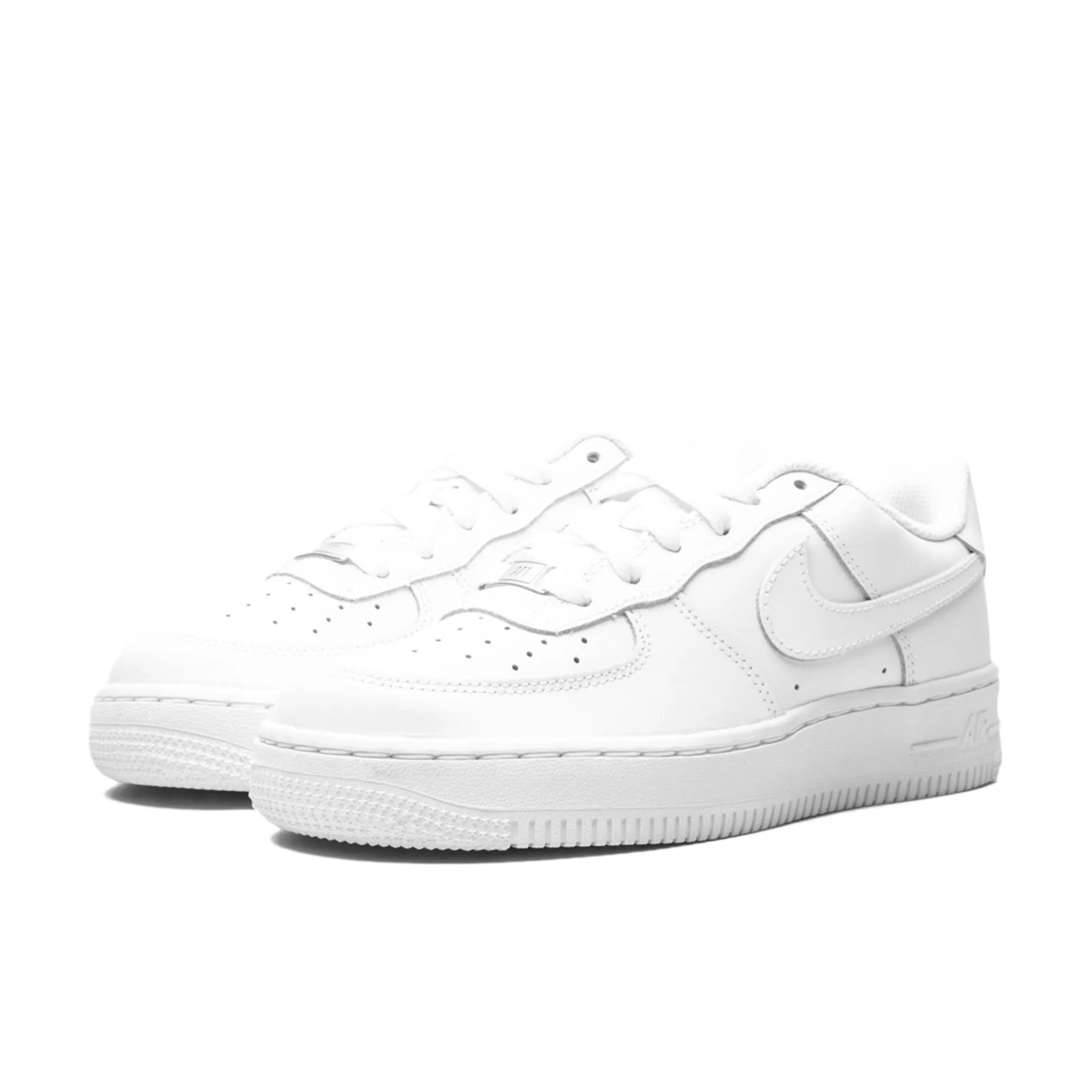Nike Air Force 1 White LE Triple White (GS) Nike High-Traction Sports Shoes