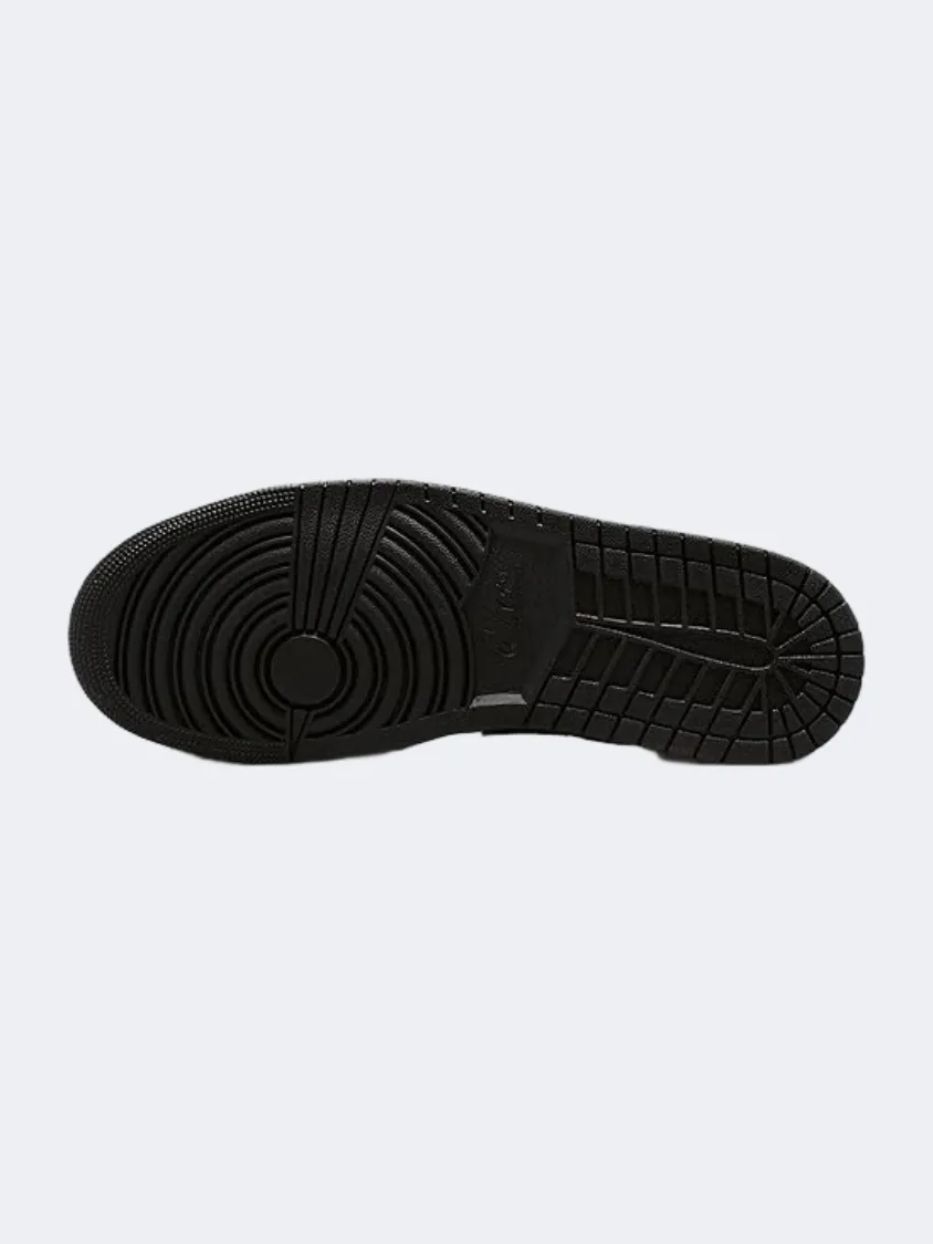 Nike Air Jordan 1 Low Men Lifestyle Shoes Black/Red Mens Urban Style Comfort Shoes