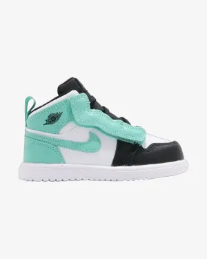 NIKE AIR JORDAN1 MID ALT TODDLER TROPICAL TWIST IGLOO Preschool sneakers for young kids