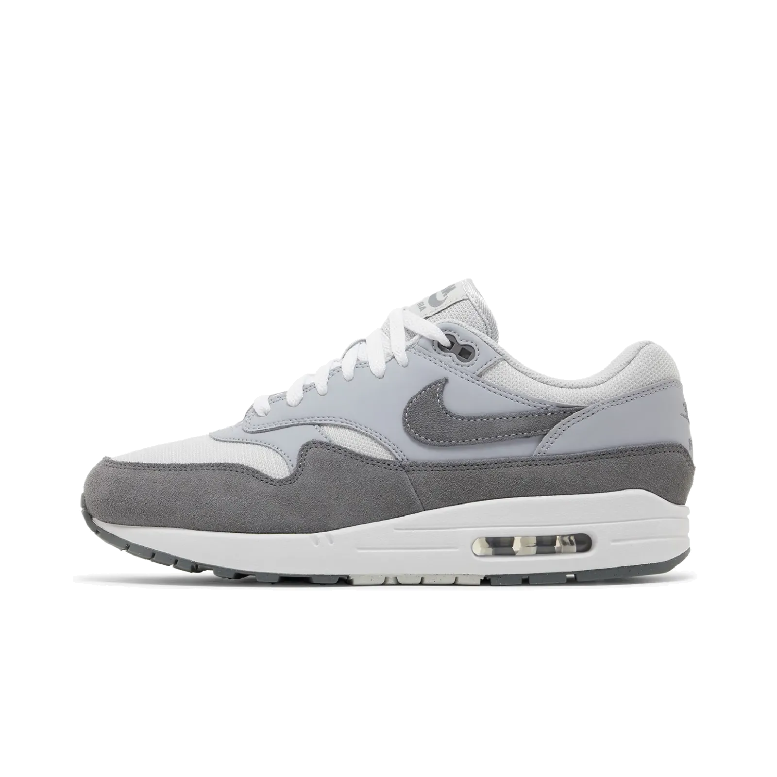 Nike Air Max 1 '87 Photon Dust Wolf Grey Nike cushioned shoes for casual wear