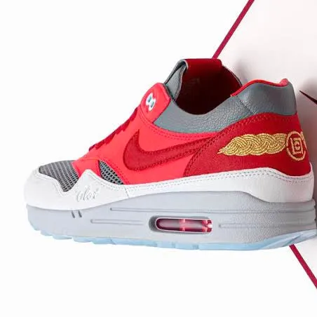 Nike Air Max 1 Clot Kiss of Death Solar Red University Red 2021 Pro Swing Golf Shoes