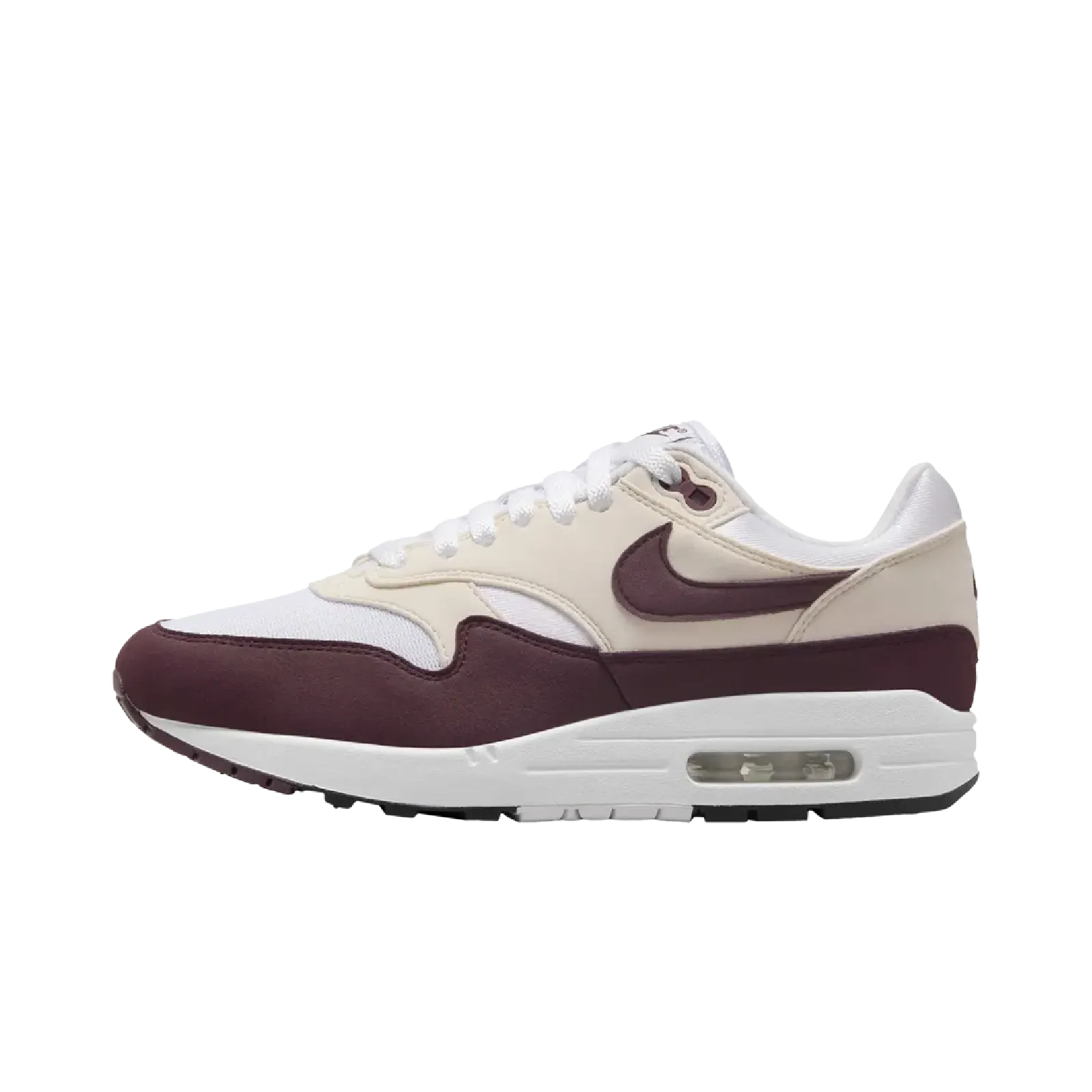 Nike Air Max 1 Night Maroon (Women's) Nike sporty look with timeless feel