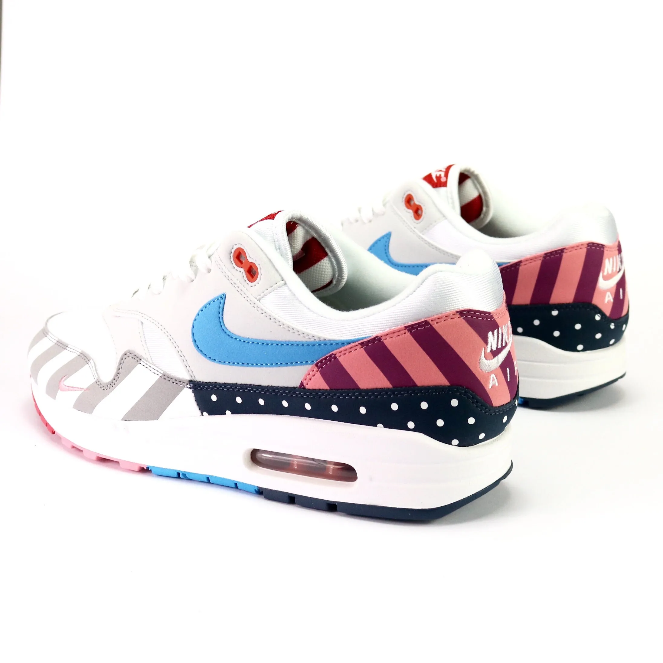 Nike Air Max 1 Parra White Multi Colour Pro Swing Golf Shoes