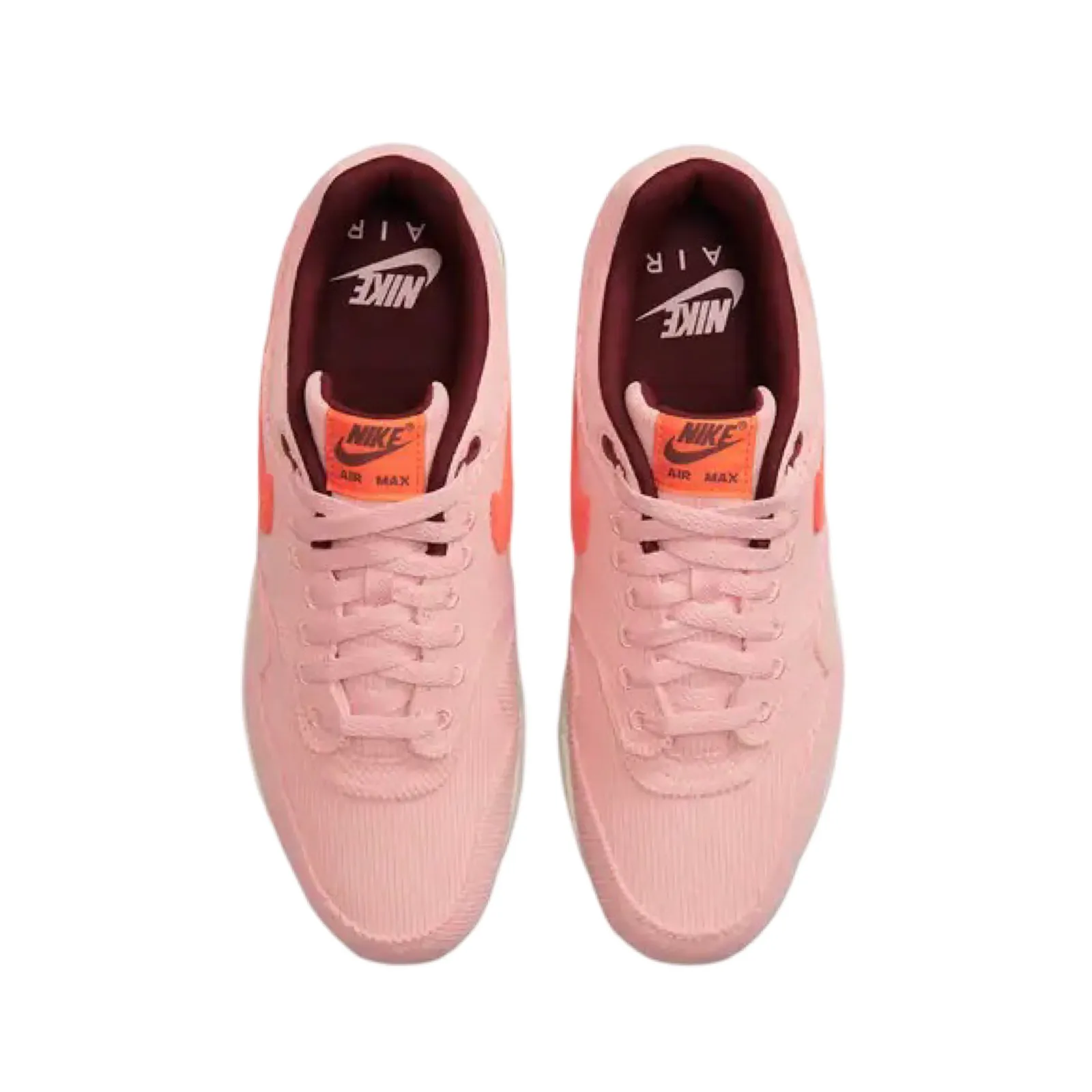Nike Air Max 1 Premium Corduroy Bright Coral Pro Swing Golf Shoes
