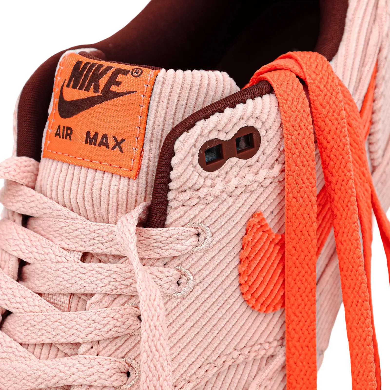 Nike Air Max 1 Premium Corduroy Bright Coral Pro Swing Golf Shoes