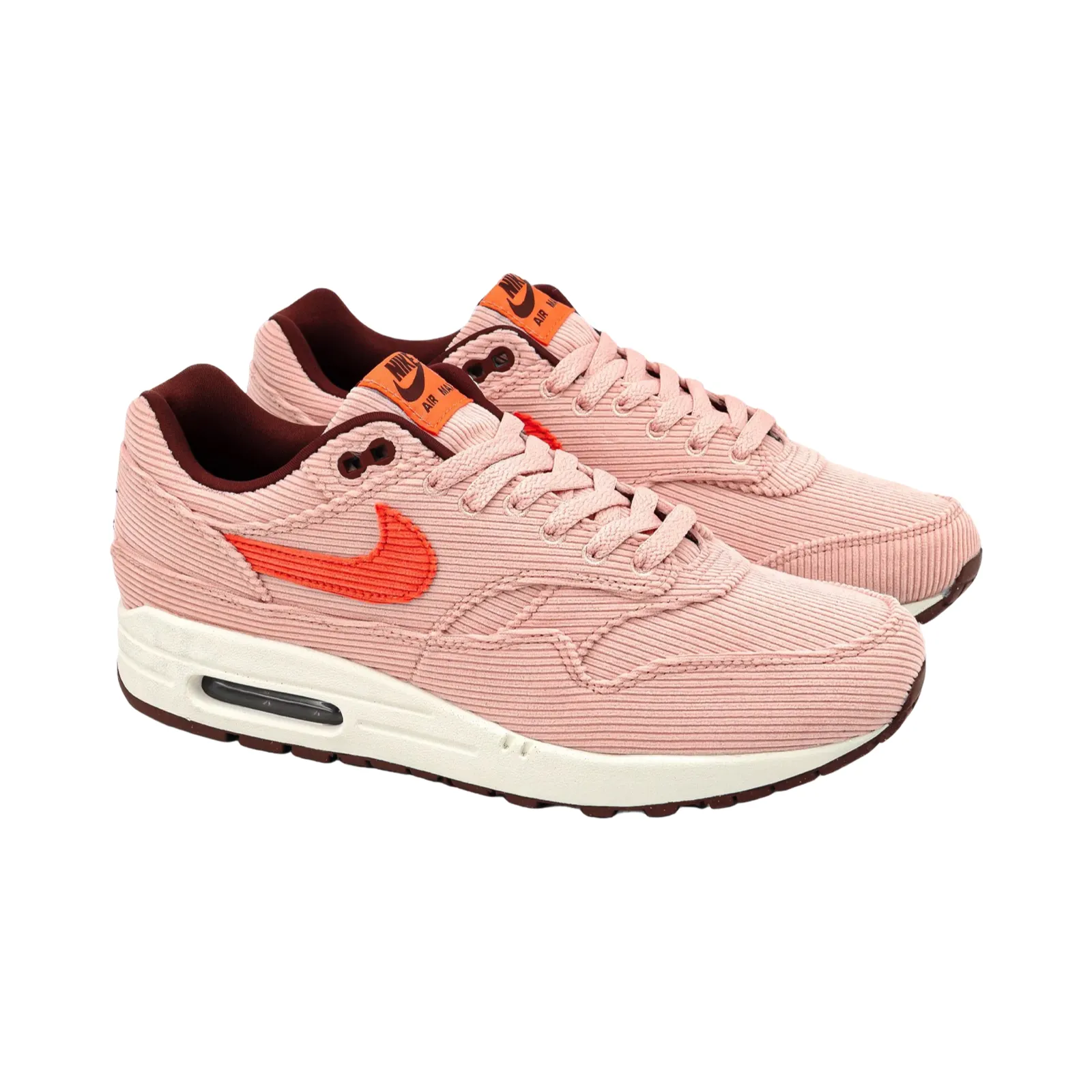 Nike Air Max 1 Premium Corduroy Bright Coral Pro Swing Golf Shoes