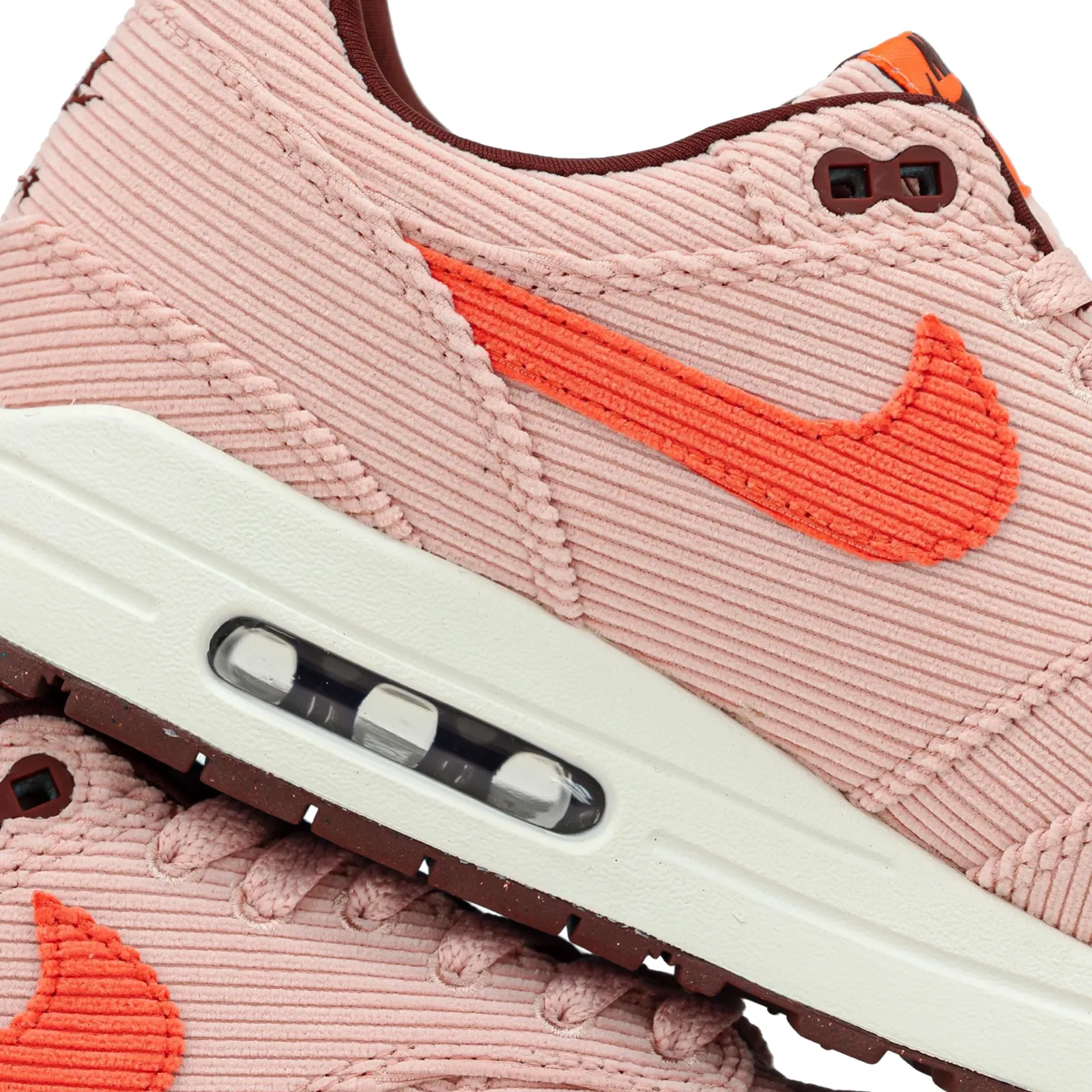 Nike Air Max 1 Premium Corduroy Bright Coral Pro Swing Golf Shoes