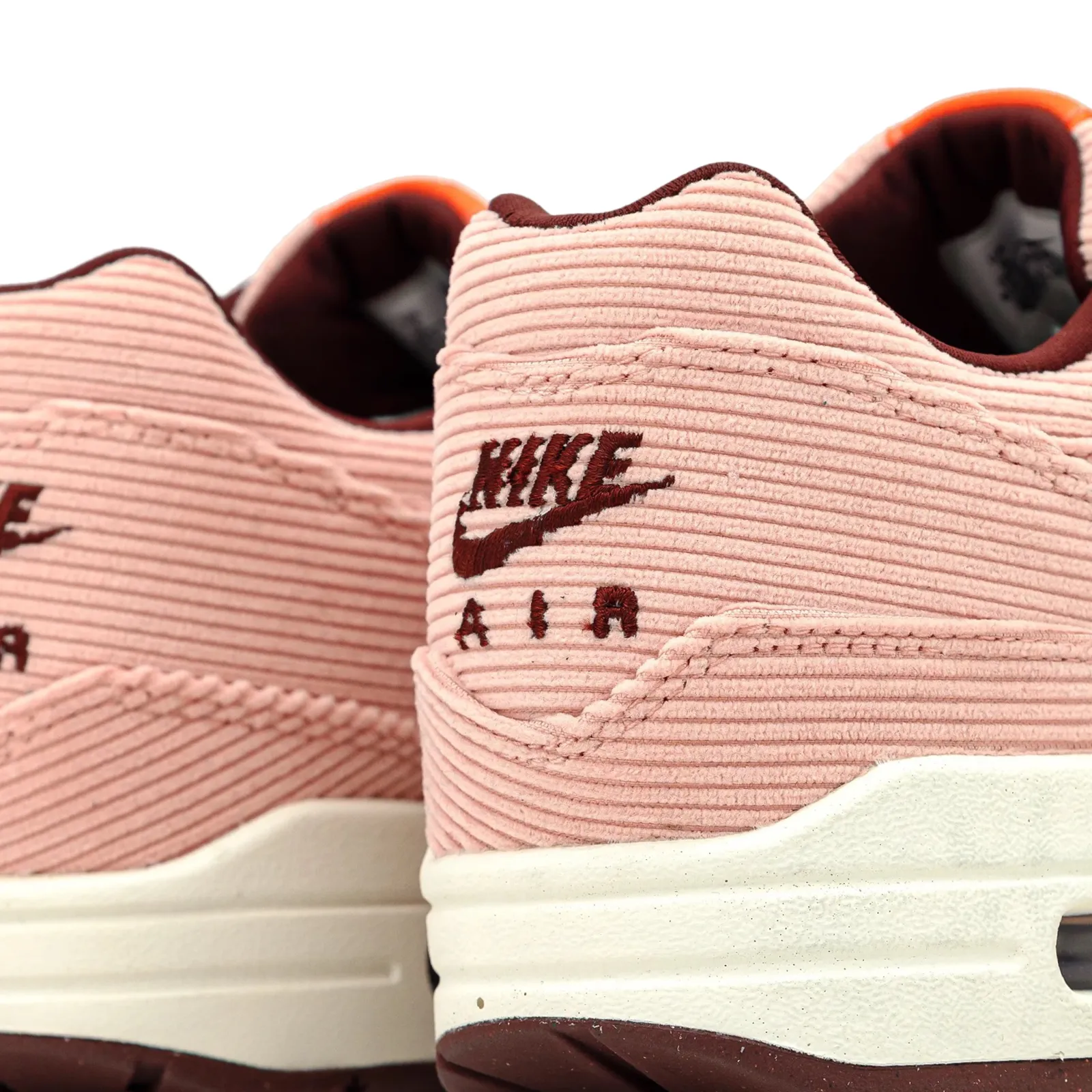 Nike Air Max 1 Premium Corduroy Bright Coral Pro Swing Golf Shoes