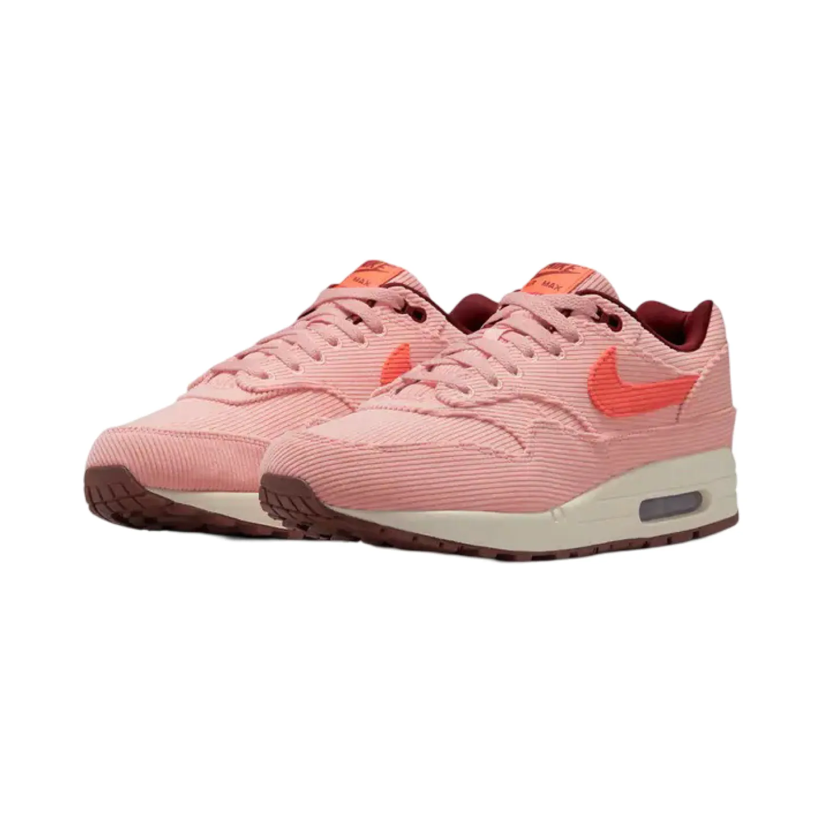 Nike Air Max 1 Premium Corduroy Bright Coral Pro Swing Golf Shoes