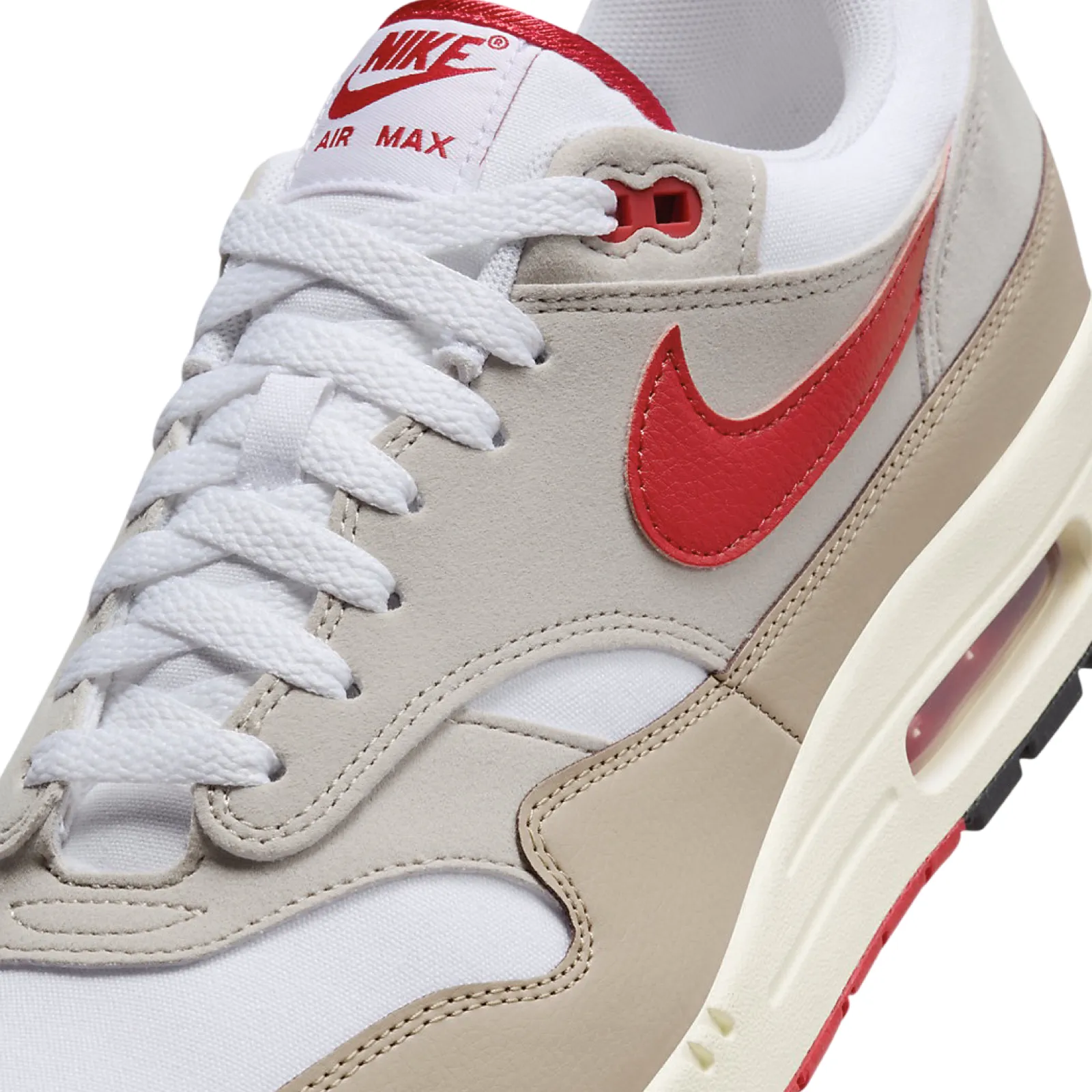 Nike Air Max 1 Since 72 University Red Cream Pro Swing Golf Shoes