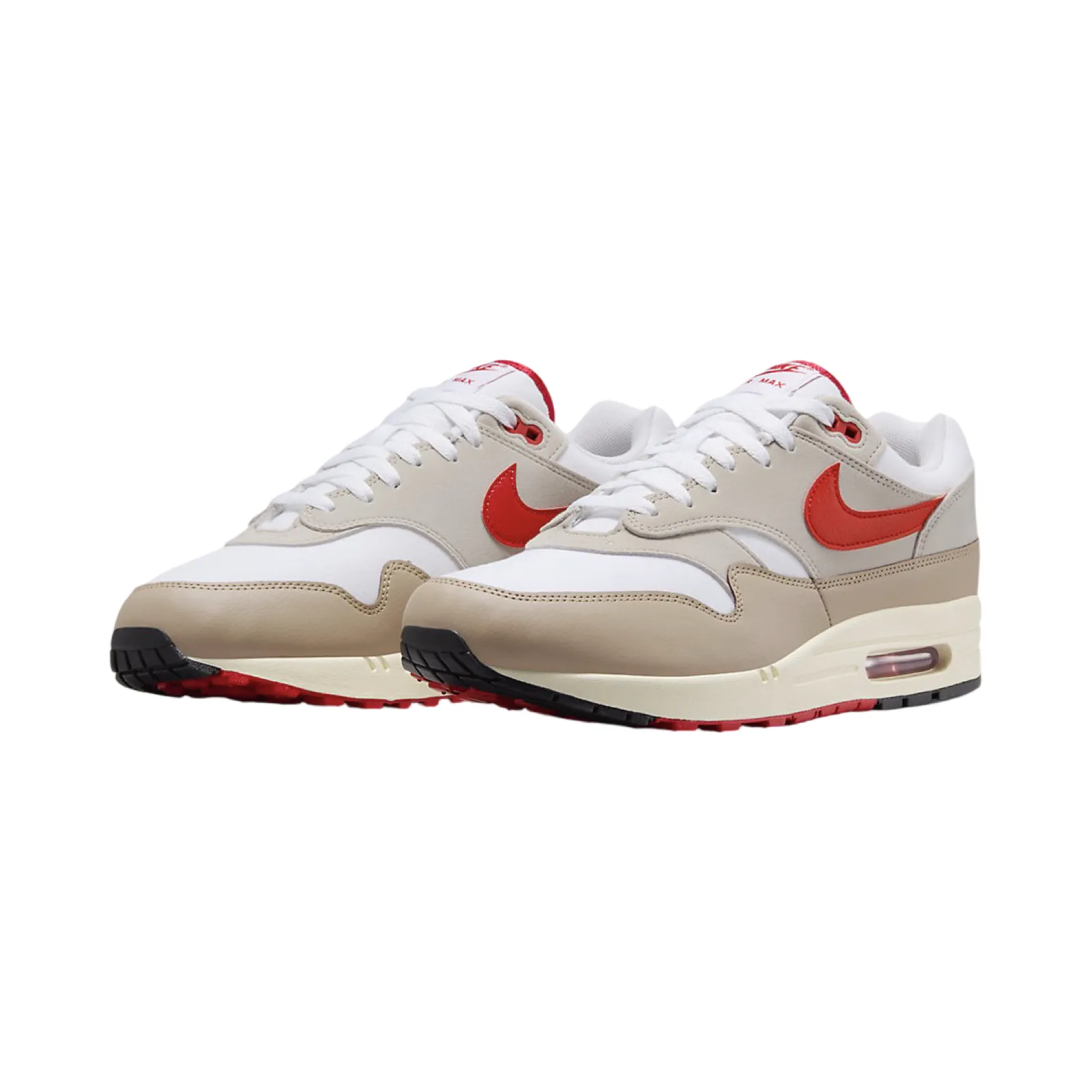 Nike Air Max 1 Since 72 University Red Cream Pro Swing Golf Shoes