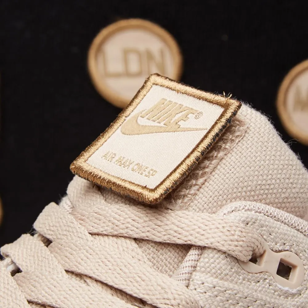 Nike Air Max 1 V SP 'Patch' Sand Nike Air Max cushioned sneakers