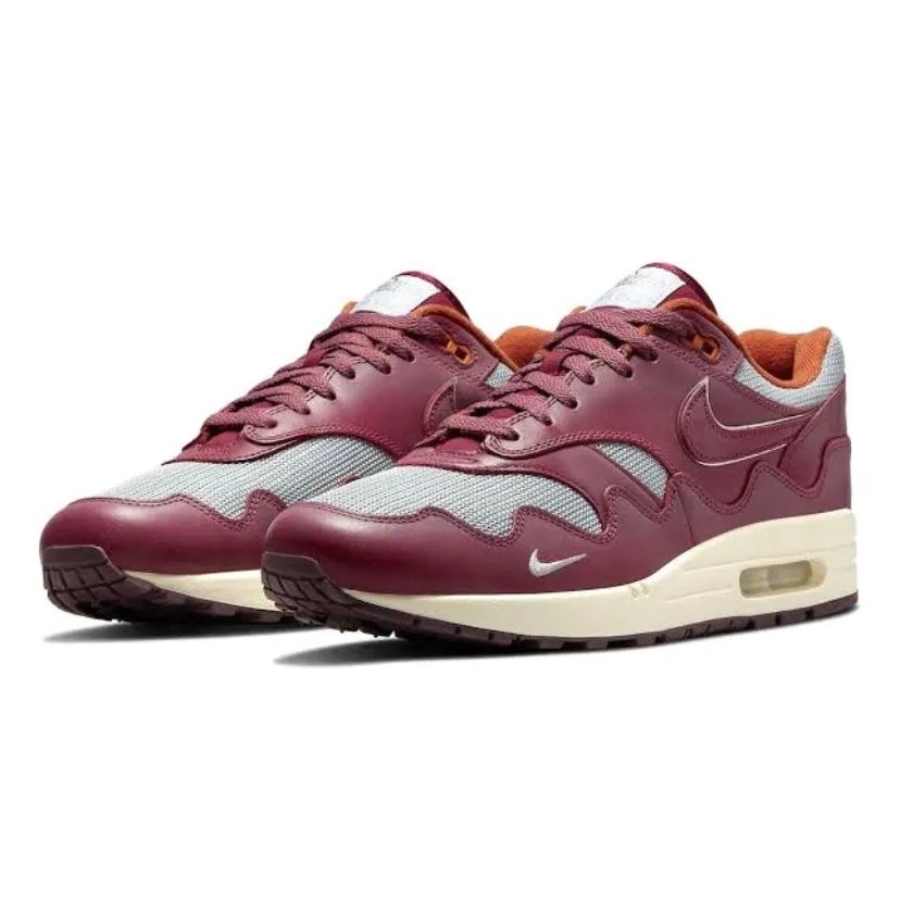 Nike Air Max 1 x Patta Rush Maroon Pro Swing Golf Shoes