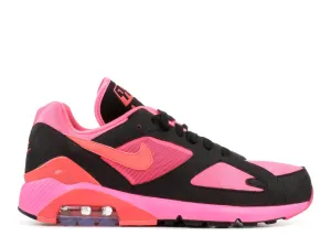 Nike Air Max 180 Comme des Garcons Black Nike sporty look with timeless feel