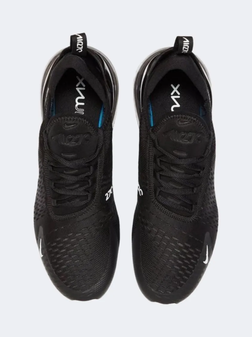 Nike Air Max 270 Men Lifestyle Sneakers Black/White/Red Mens Urban Style Comfort Shoes