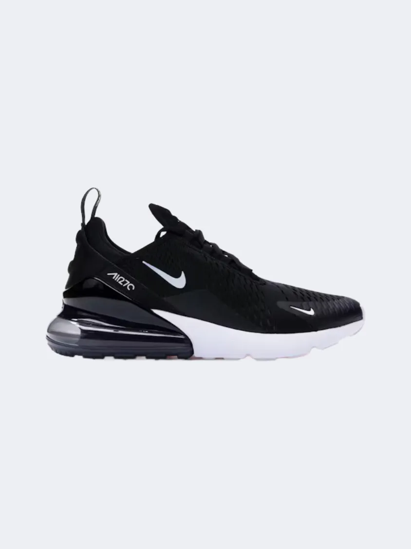 Nike Air Max 270 Men Lifestyle Sneakers Black/White/Red Essential mens casual shoes for comfort