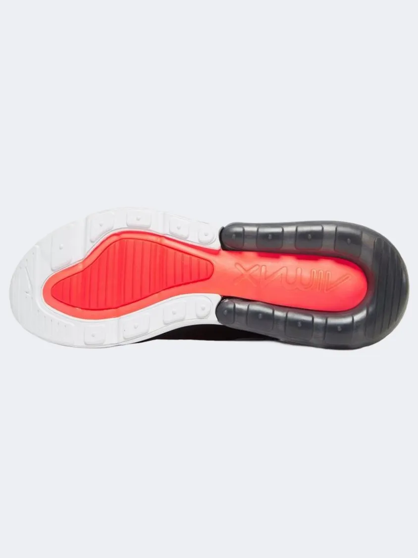 Nike Air Max 270 Men Lifestyle Sneakers Black/White/Red Mens Urban Style Comfort Shoes