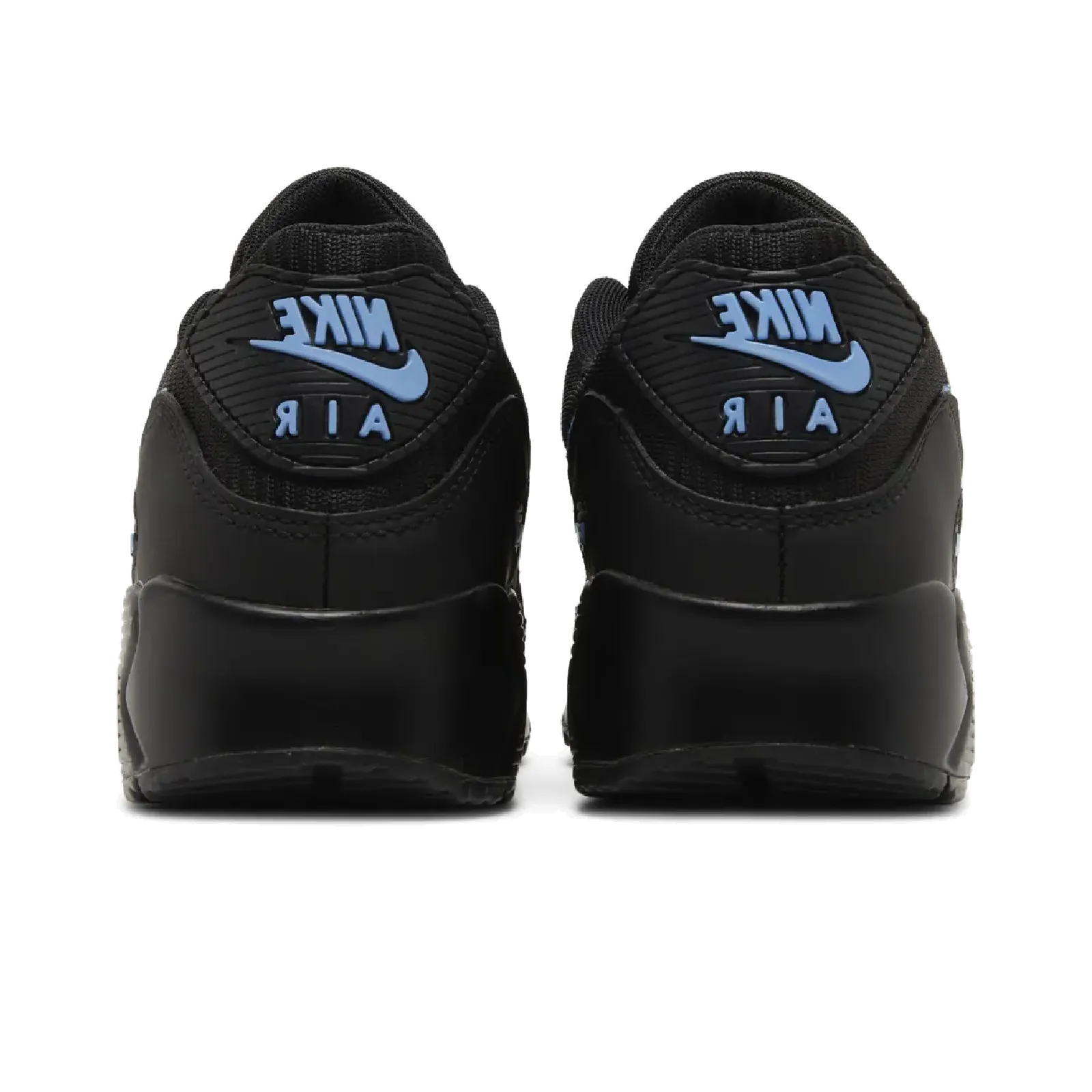 Nike Air Max 90 Black University Blue Nike Timeless Athletic Sneakers