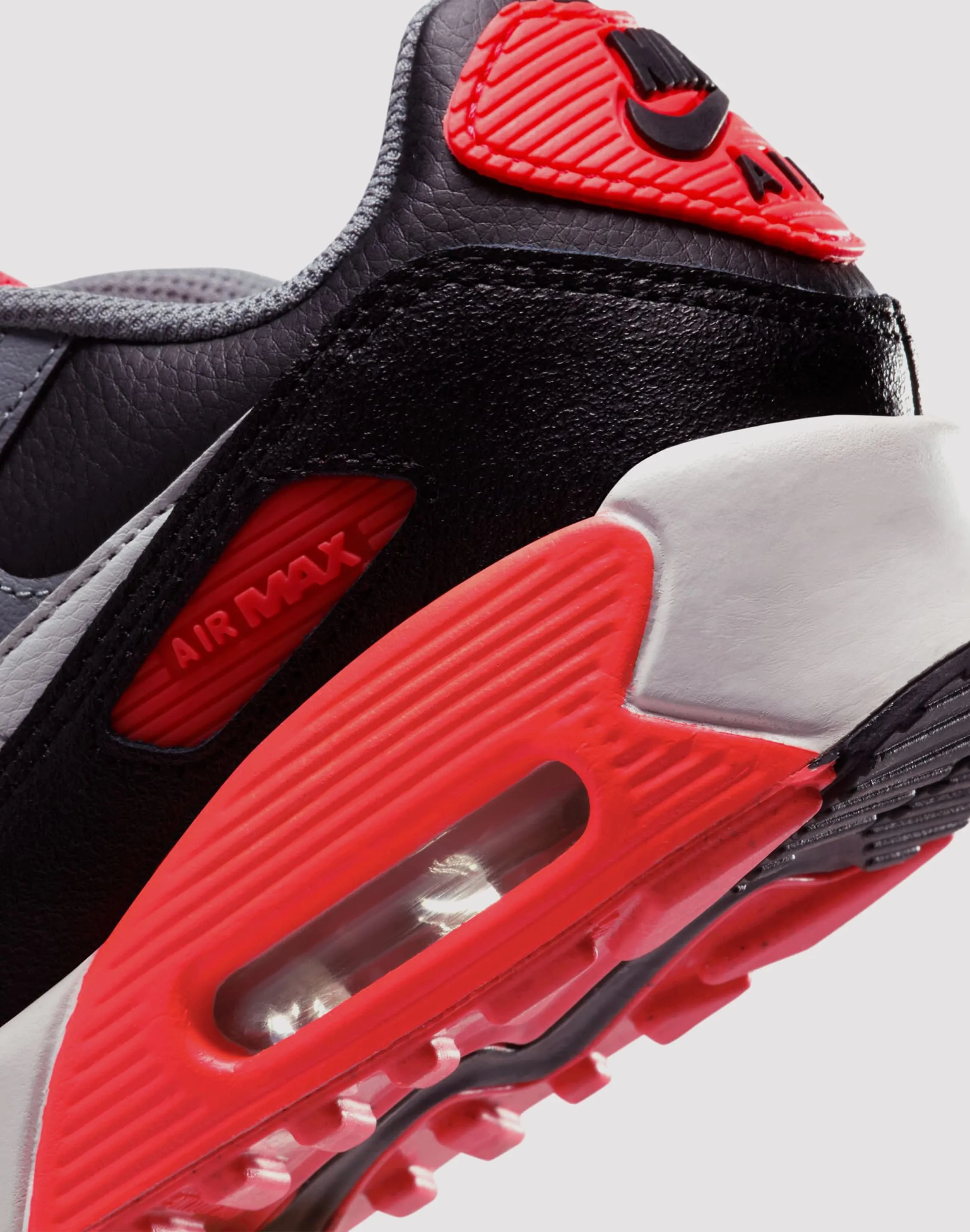 Nike Air Max 90 Grade School Boys' "Black/Photon Dust/Cool Grey" Speed Sneakers