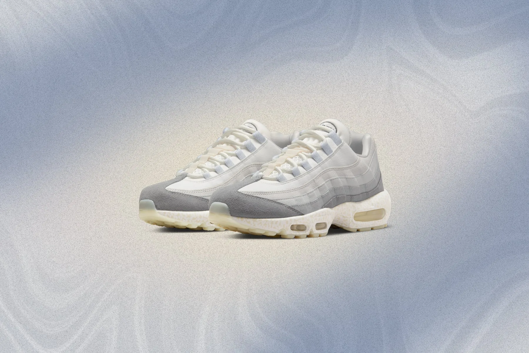 Nike Air Max 95 QS "Light Bone" - Summit White/Light Bone Nike trainers with responsive foam