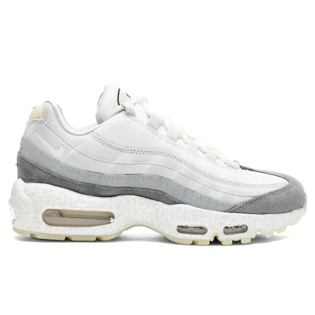 Nike Air Max 95 QS "Light Bone" - Summit White/Light Bone Nike signature design with comfort fit