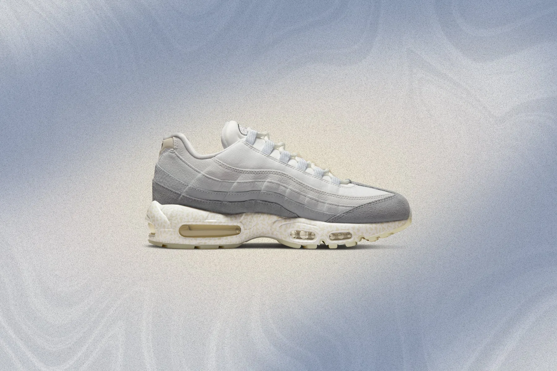 Nike Air Max 95 QS "Light Bone" - Summit White/Light Bone Nike trainers with responsive foam