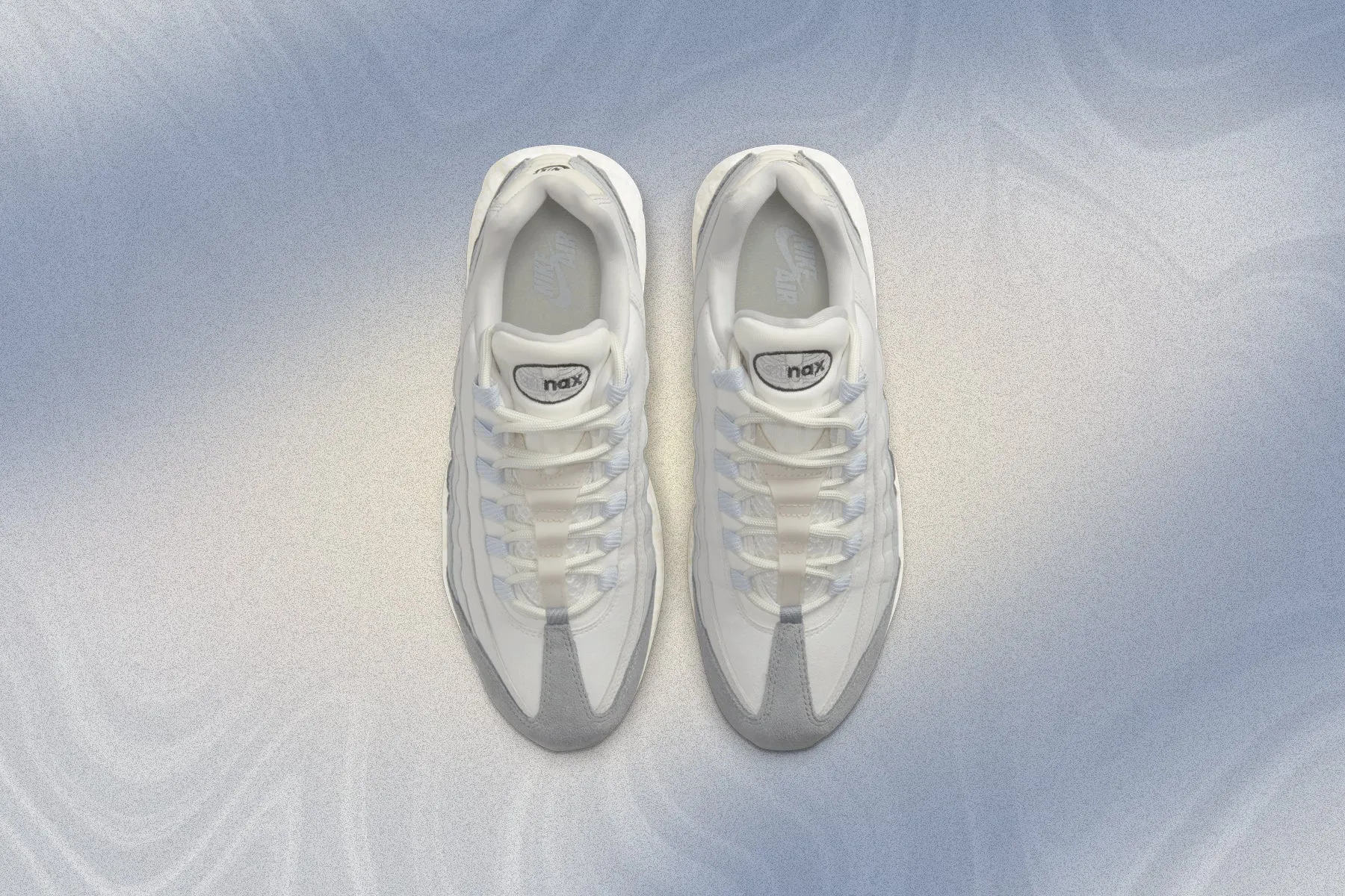 Nike Air Max 95 QS "Light Bone" - Summit White/Light Bone Nike trainers with responsive foam