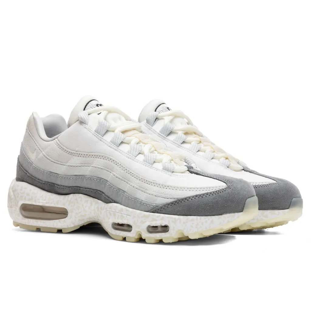Nike Air Max 95 QS "Light Bone" - Summit White/Light Bone Nike trainers with responsive foam