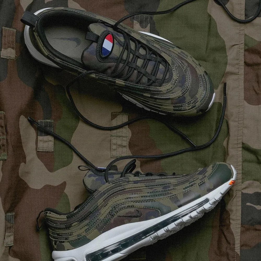 Nike Air Max 97 France Country Camo Pack Nike Air Max cushioned sneakers