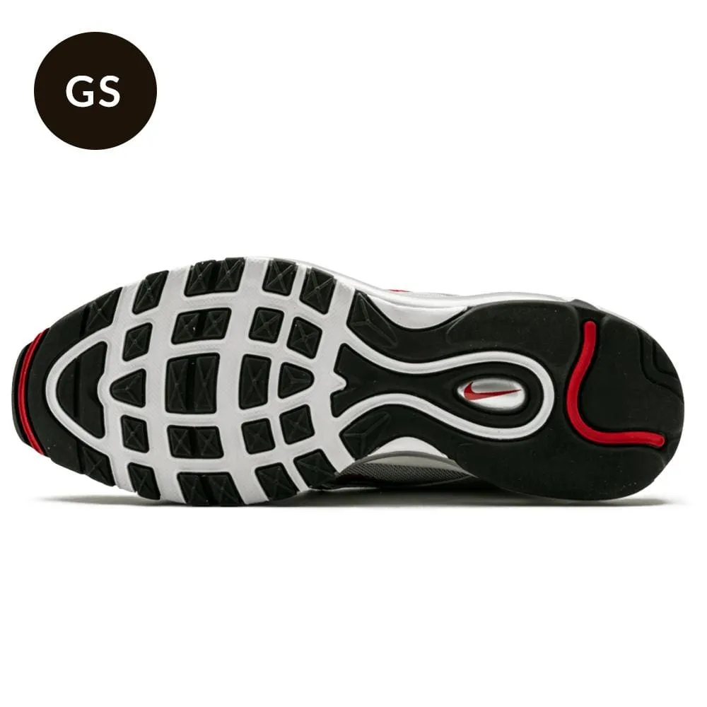 Nike Air Max 97 GS QS Silver Bullet Nike Air Max cushioned sneakers